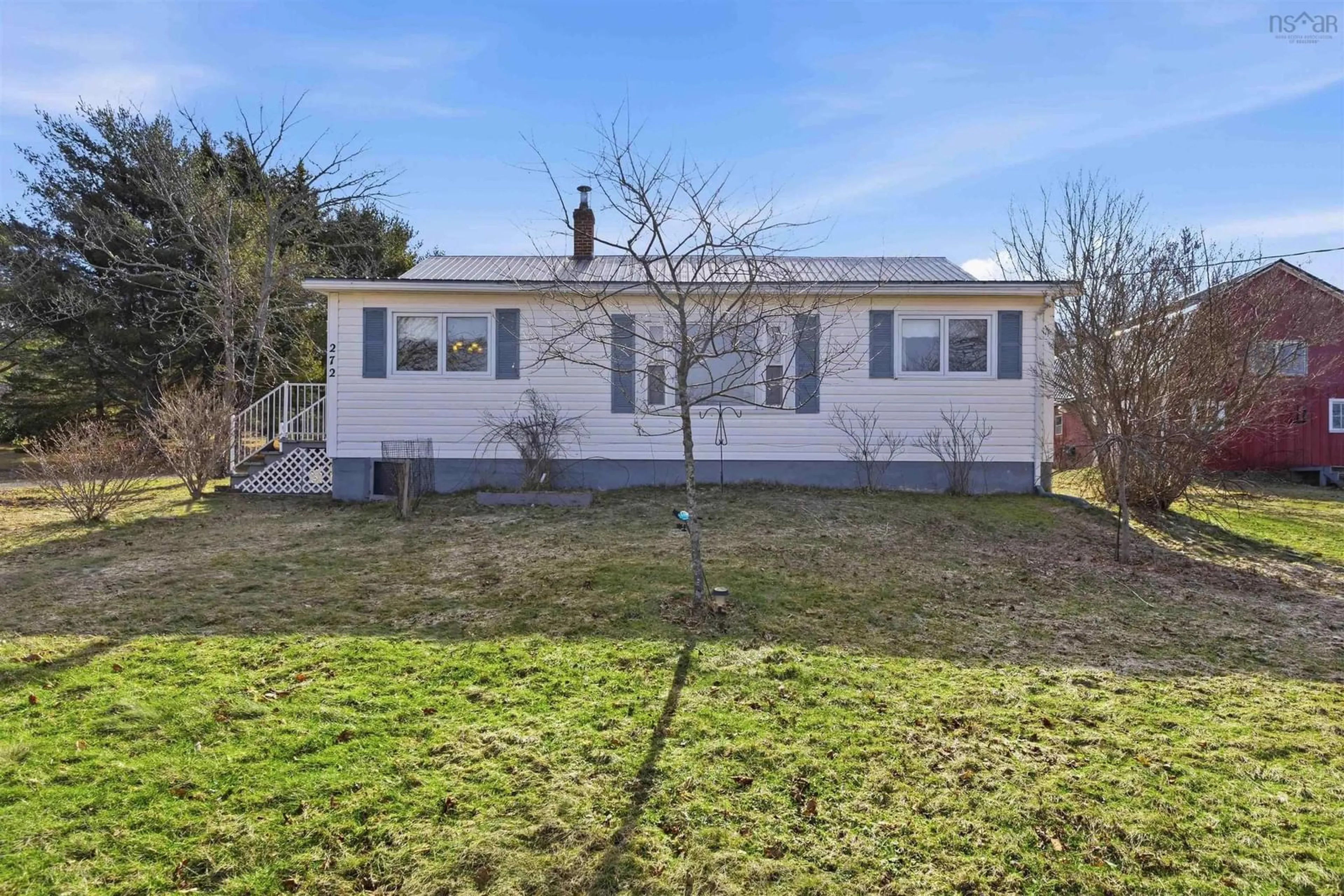 A pic from outside/outdoor area/front of a property/back of a property/a pic from drone, unknown for 272 Highway 201, Moschelle Nova Scotia B0S 1A0