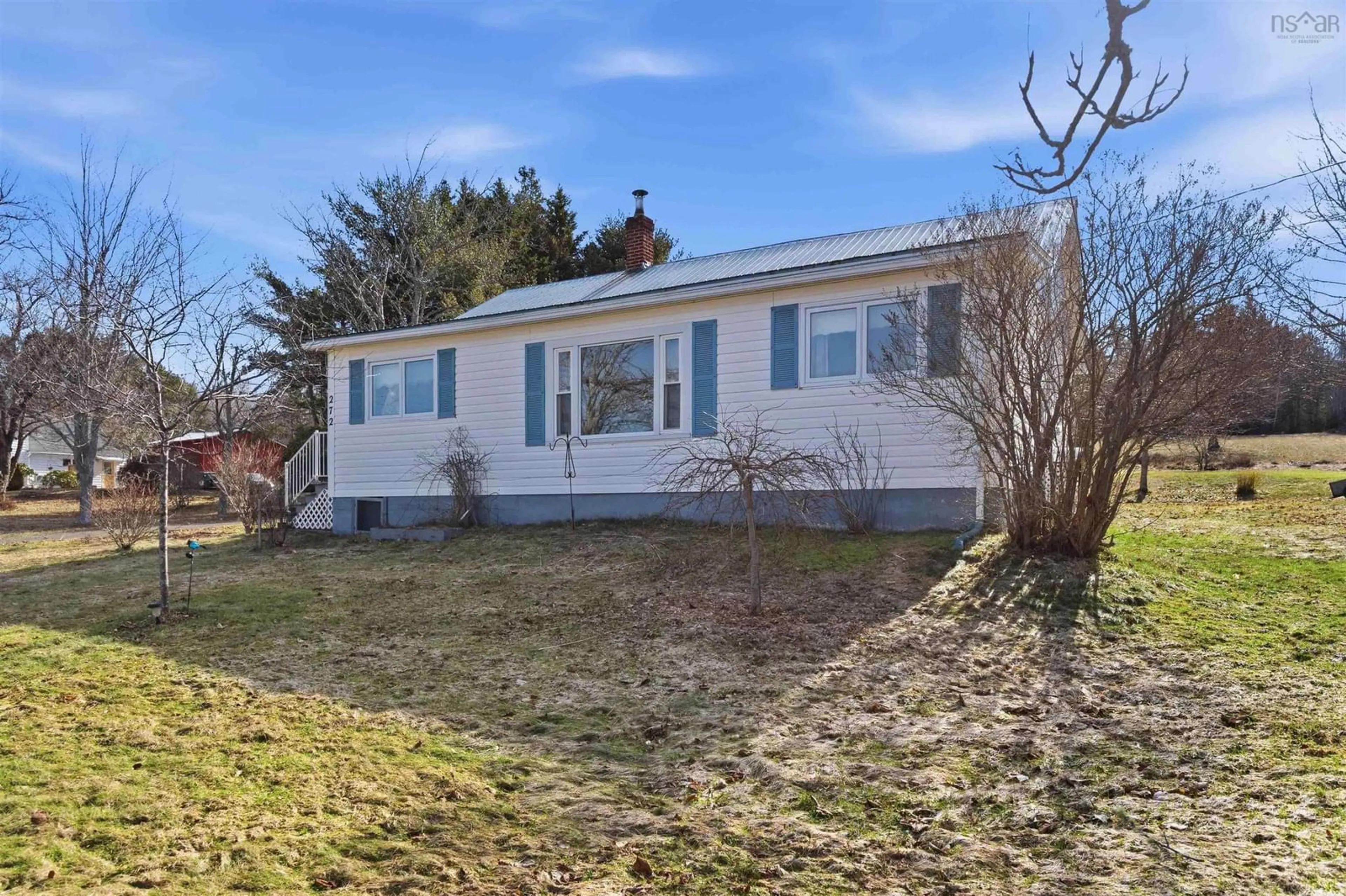 A pic from outside/outdoor area/front of a property/back of a property/a pic from drone, street for 272 Highway 201, Moschelle Nova Scotia B0S 1A0