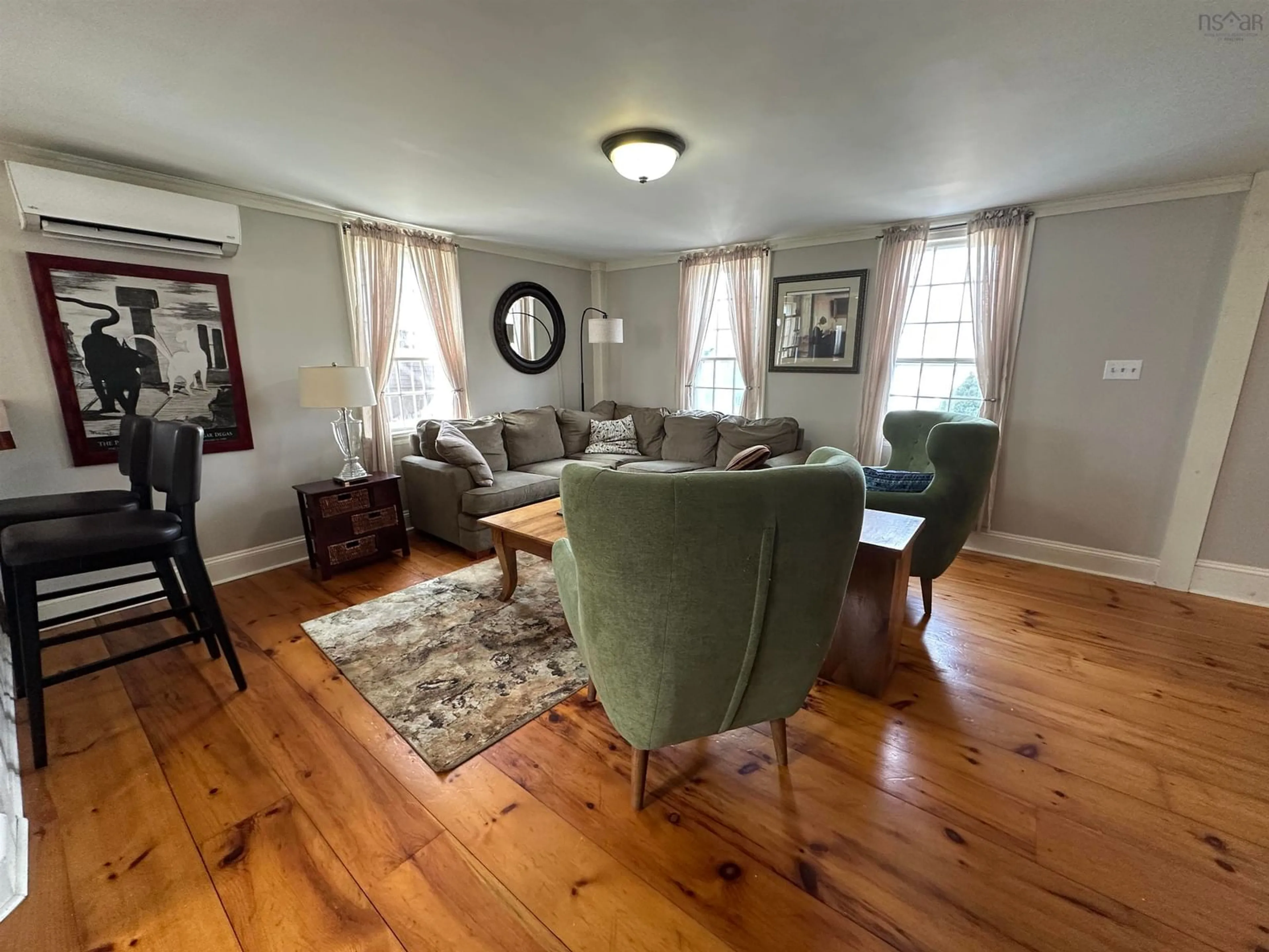 Living room with furniture, unknown for 71 Main St, Liverpool Nova Scotia B0T 1K0