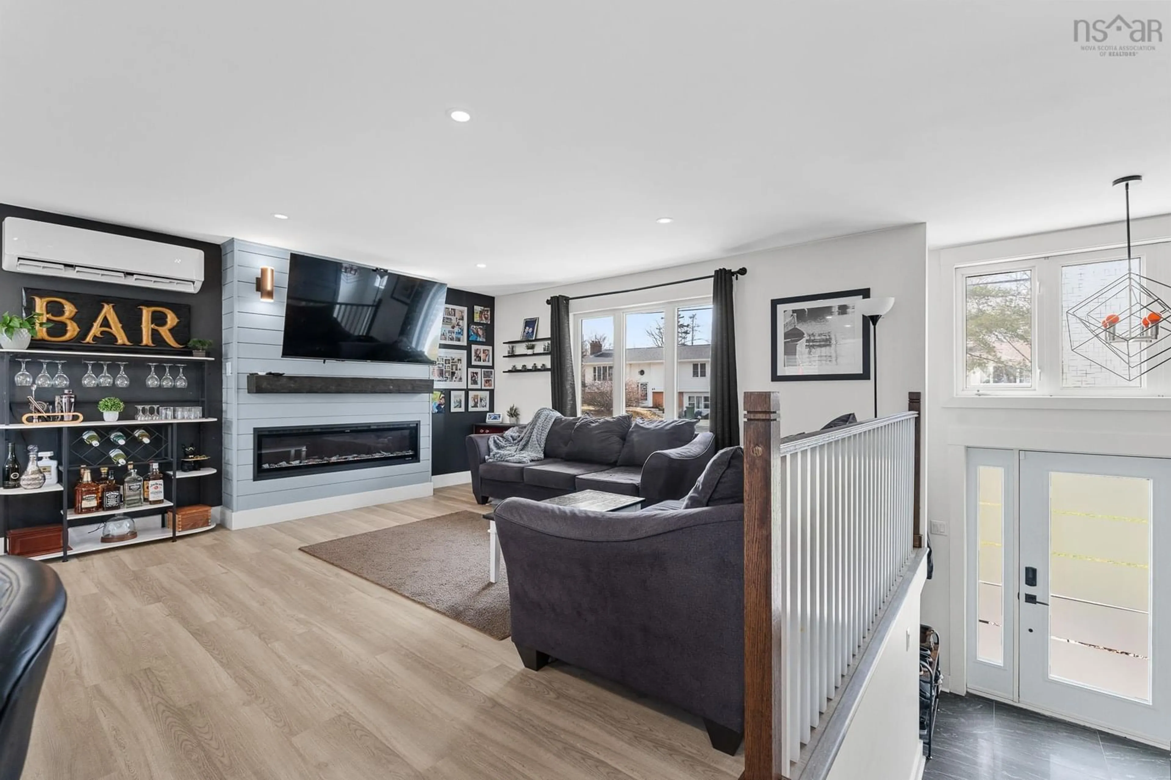 Living room with furniture, unknown for 49 Madeline Ave, Lower Sackville Nova Scotia B4C 2L8