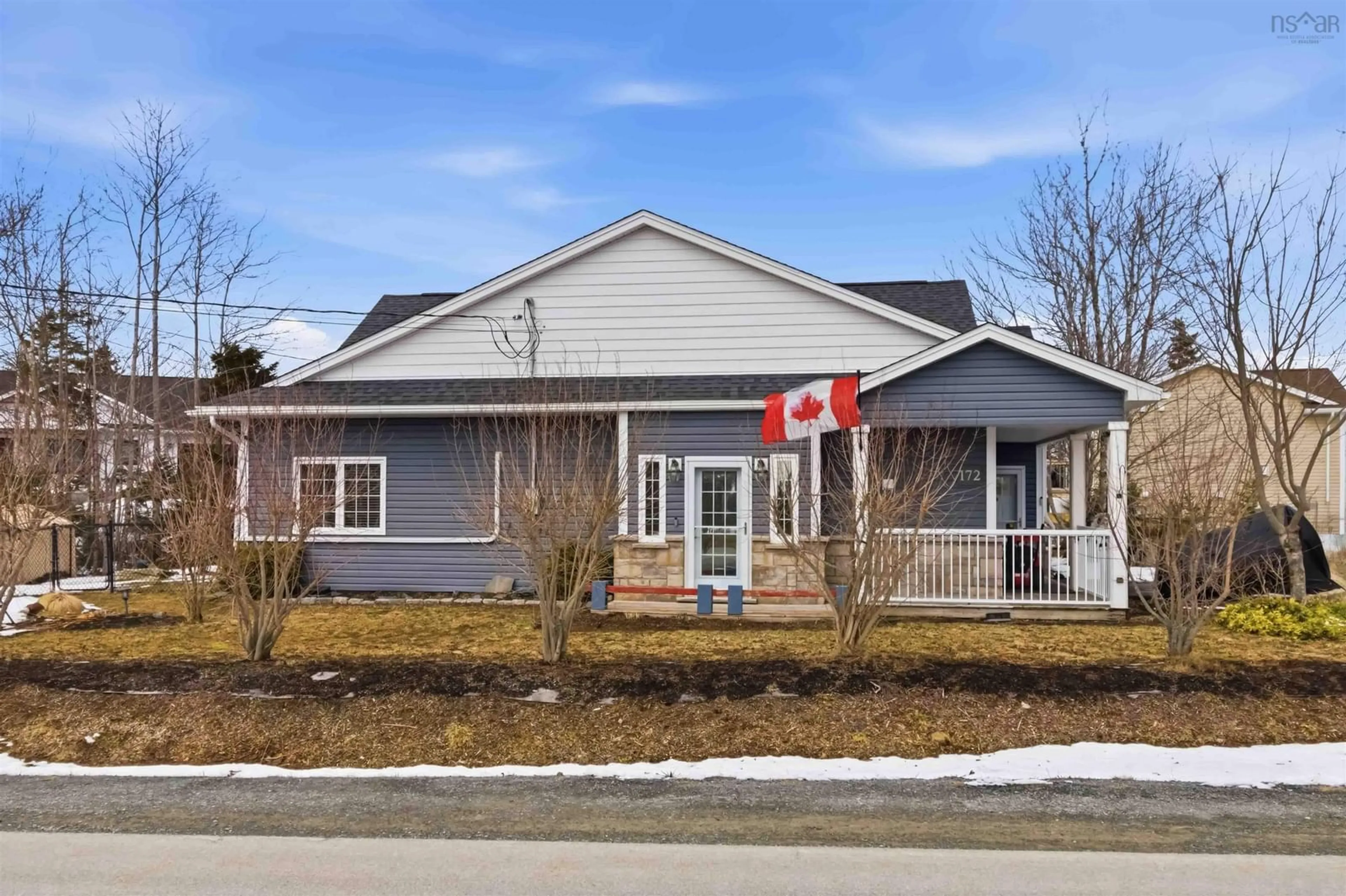 Home with vinyl exterior material, street for 172 Stargazer Dr, Porters Lake Nova Scotia B3E 0C2