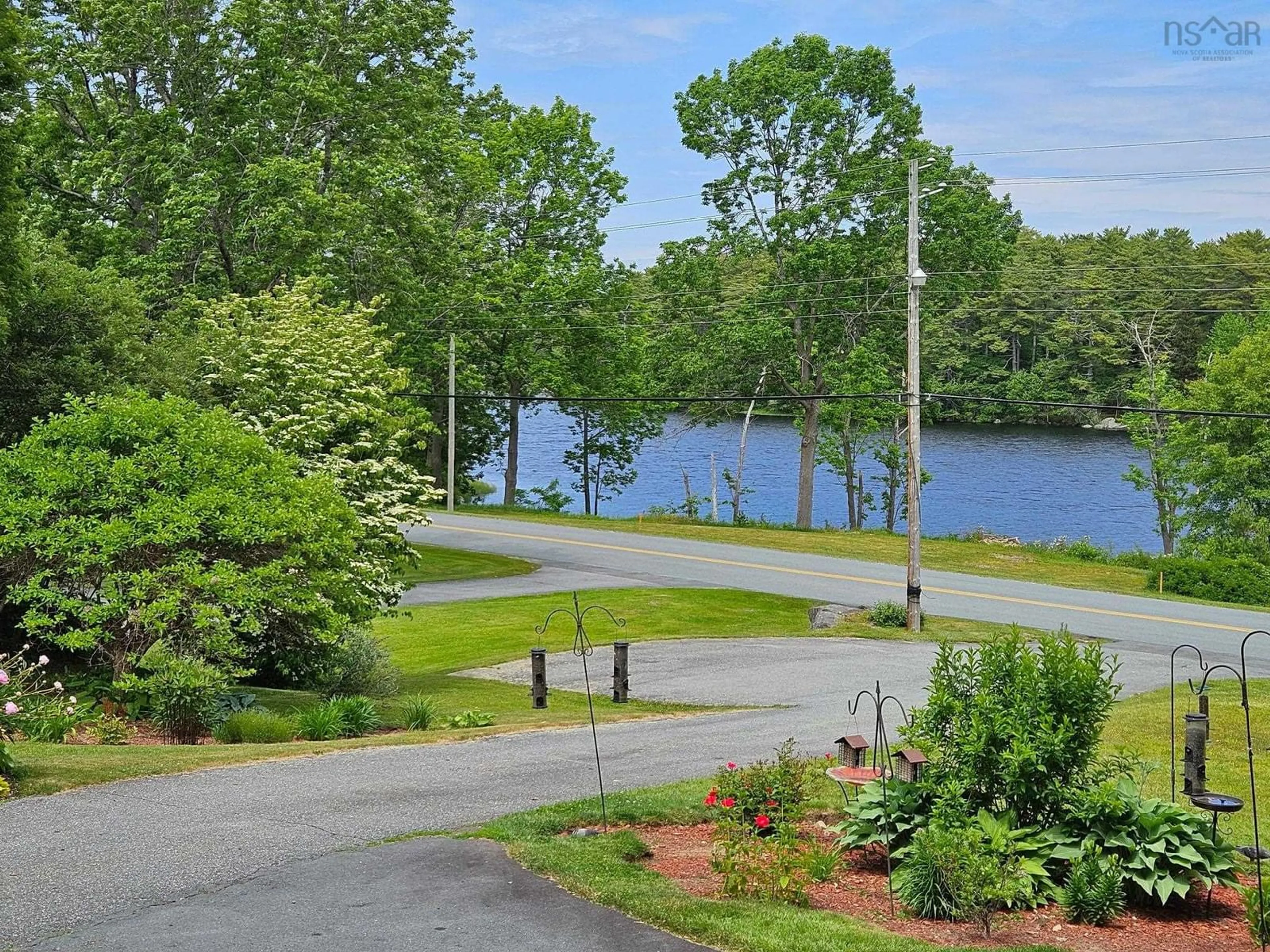 Patio, water/lake/river/ocean view for 86 West St, Milton Nova Scotia B0T 1P0