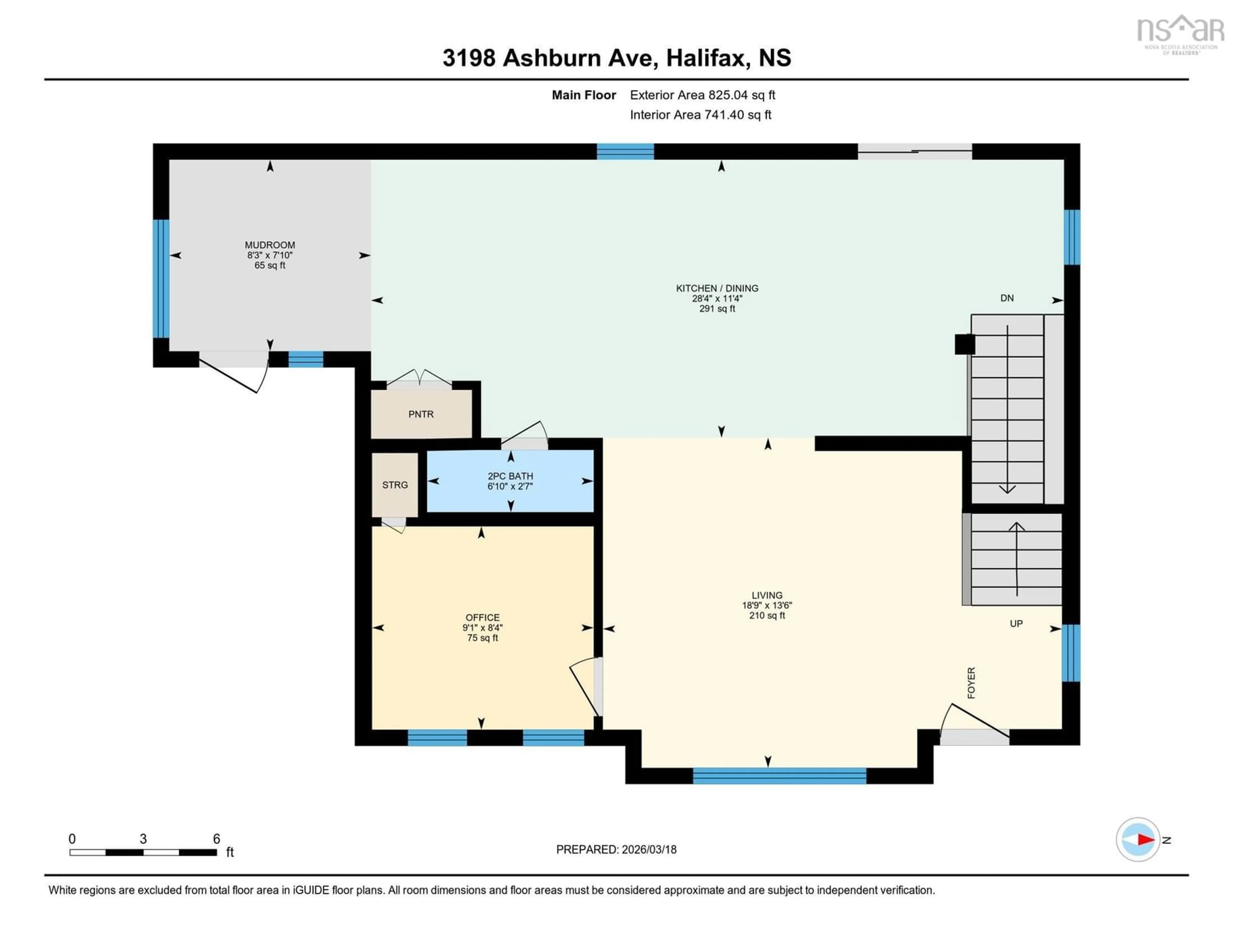 Floor plan for 3198 Ashburn Ave, Halifax Nova Scotia B3L 4C1