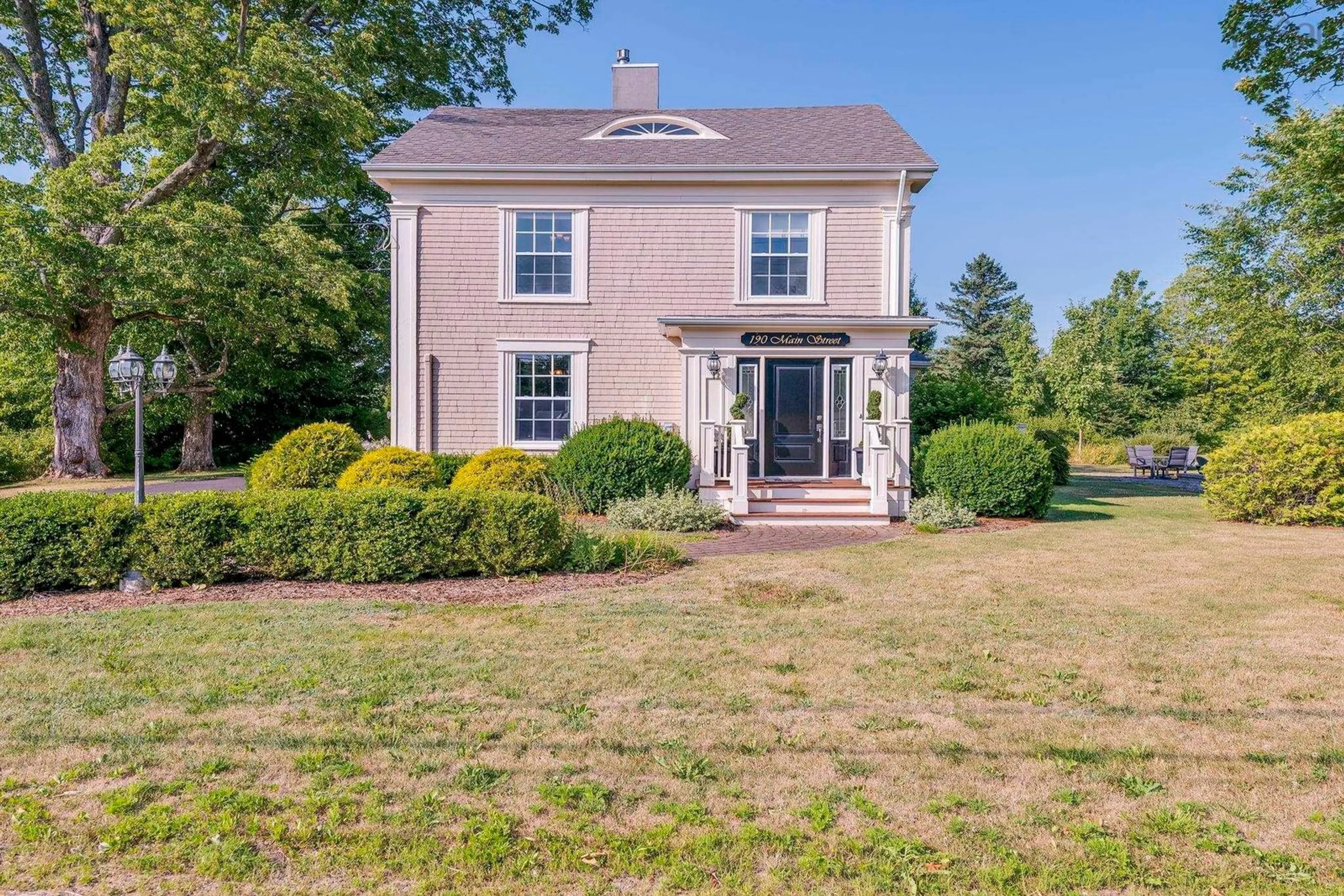 Home with brick exterior material, street for 190 Main St, Berwick Nova Scotia B0P 1E0