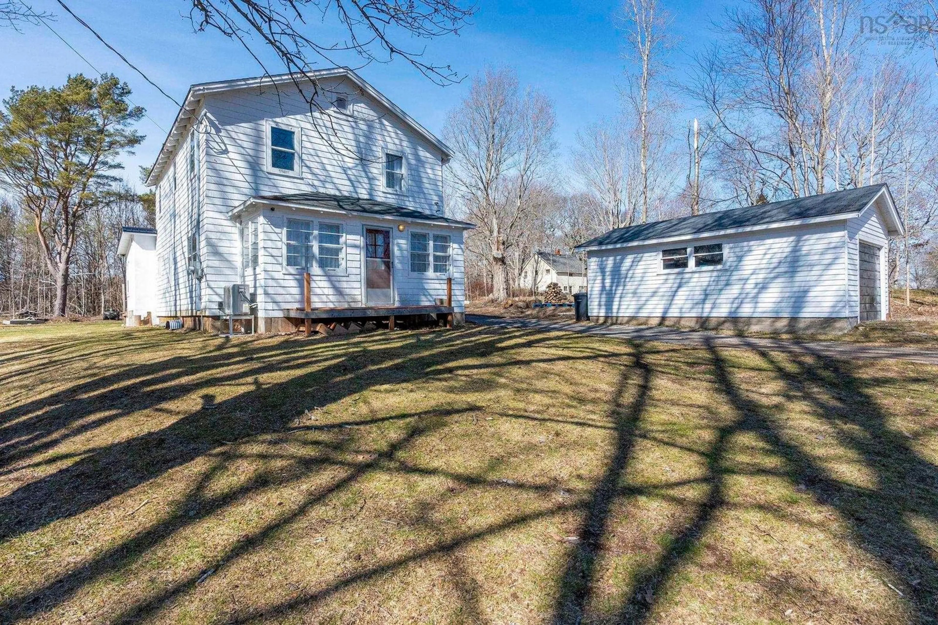 A pic from outside/outdoor area/front of a property/back of a property/a pic from drone, unknown for 35 Pleasant St, Melvern Square Nova Scotia B0P 1R0