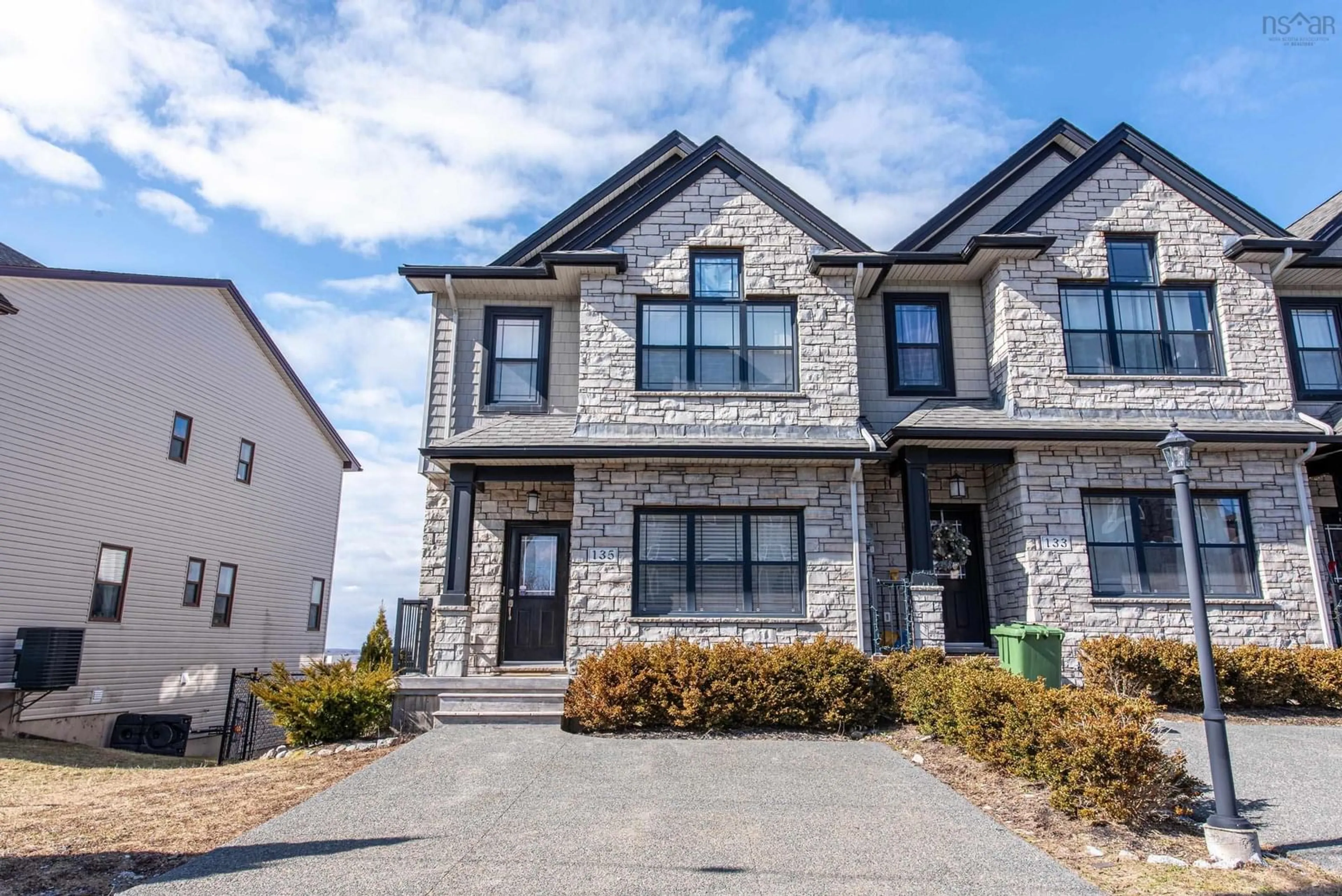 Home with brick exterior material, street for 135 Maple Grove Ave, Timberlea Nova Scotia B3T 0C9
