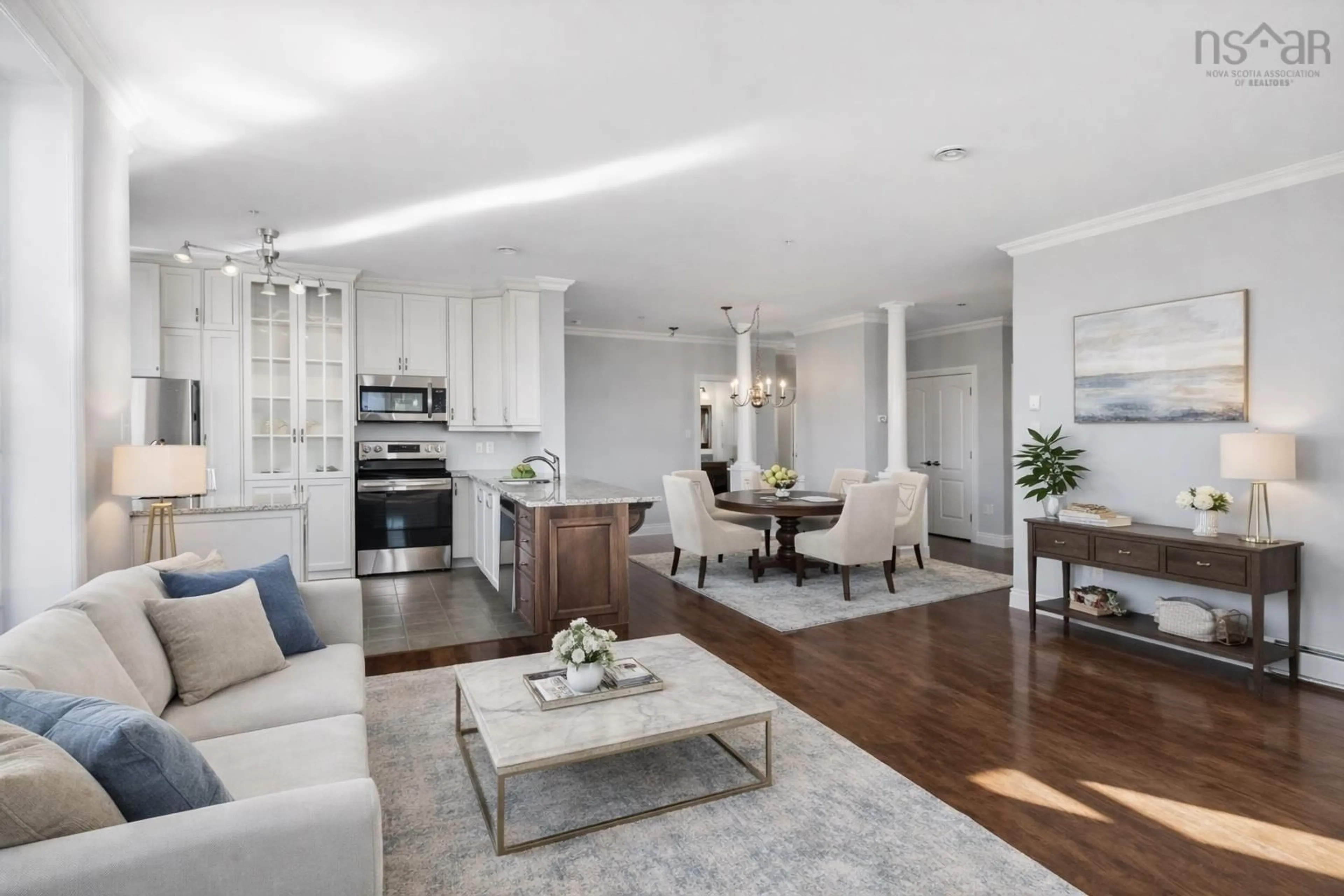 Open concept kitchen, unknown for 53 Bedros Lane #610, Bedford Nova Scotia B3M 4X4