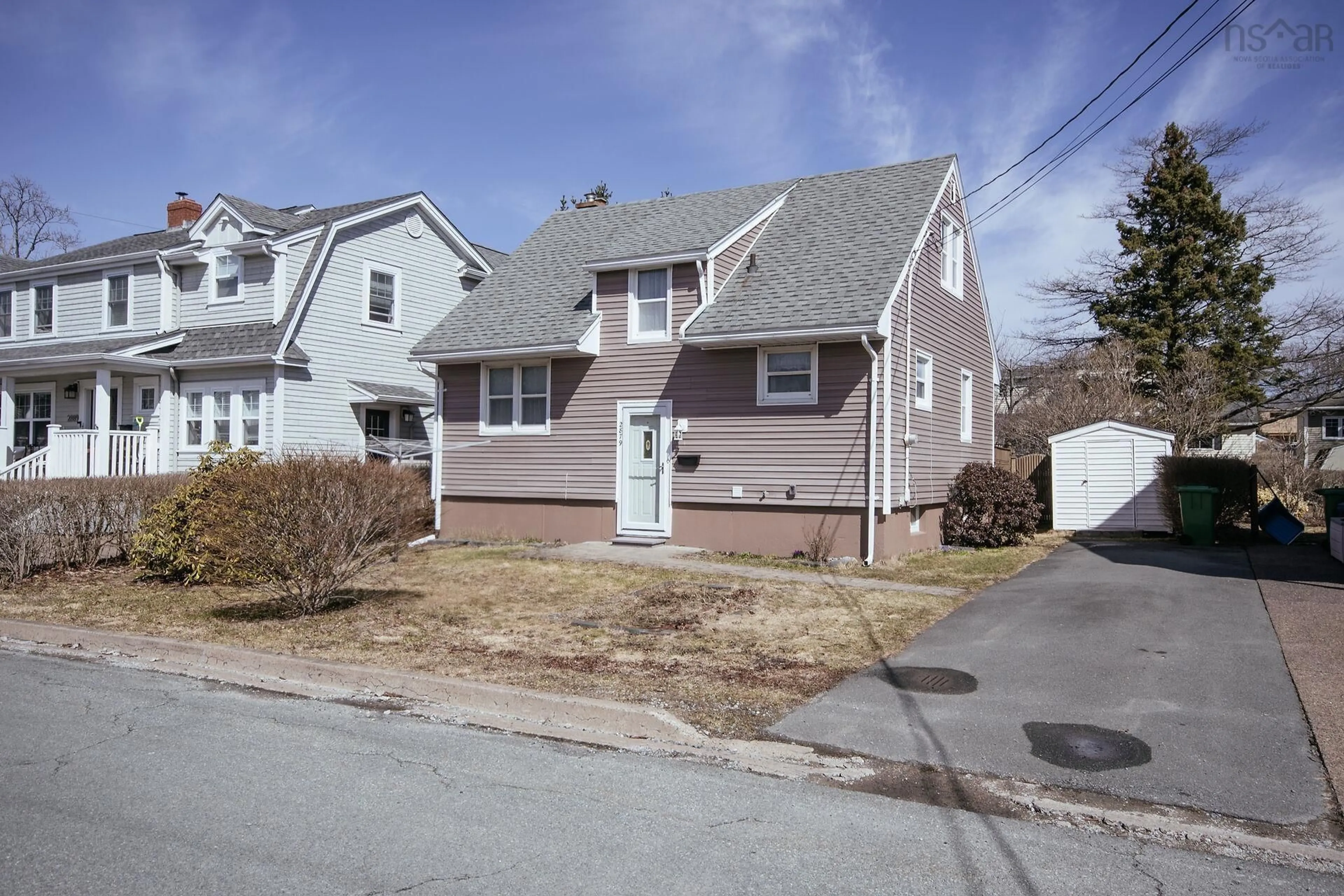A pic from outside/outdoor area/front of a property/back of a property/a pic from drone, street for 2879 Ralph Devlin Dr, Halifax Nova Scotia B3L 3T2