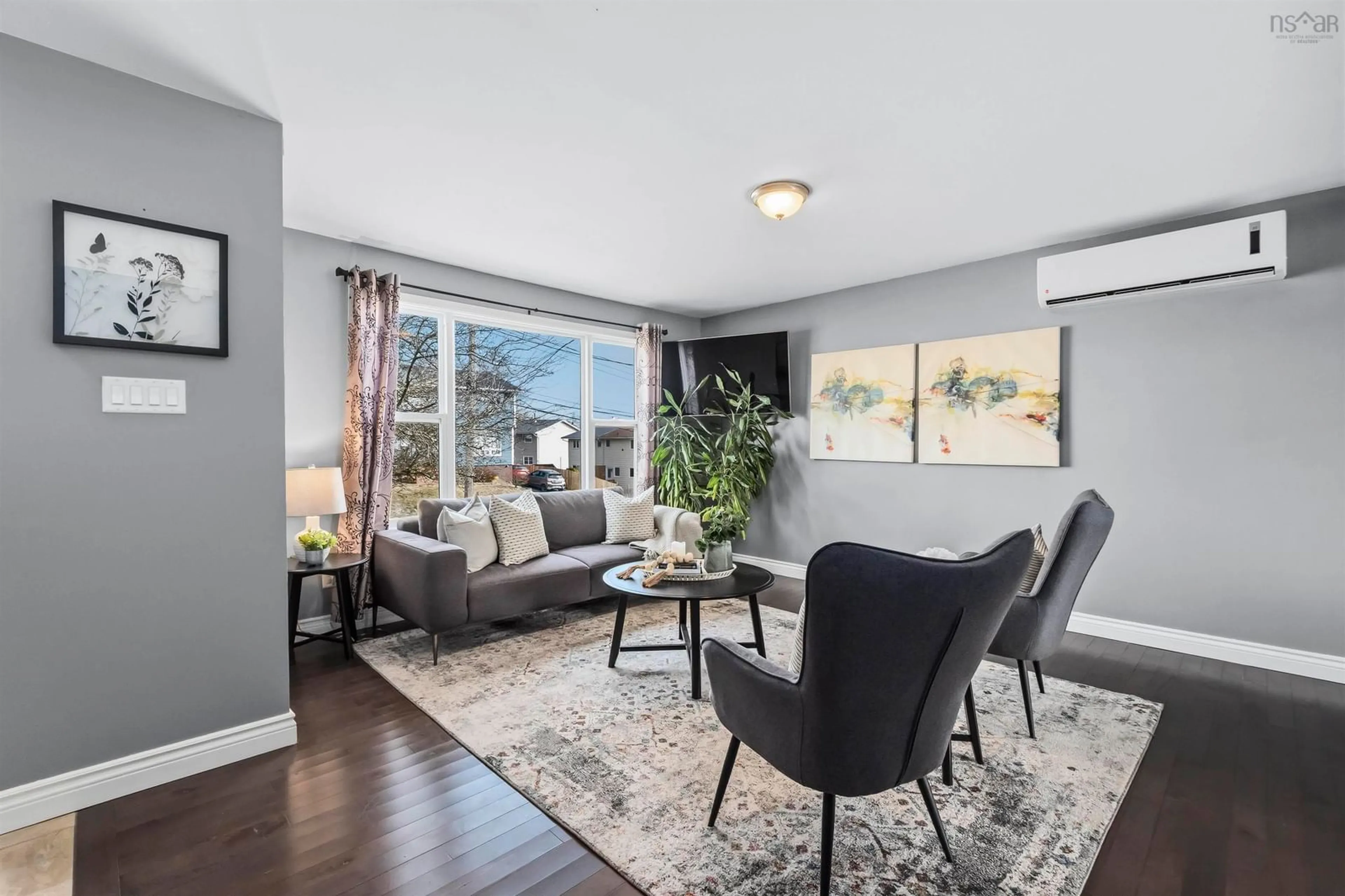 Living room with furniture, unknown for 9 Lillian Dr, Dartmouth Nova Scotia B2W 4B3