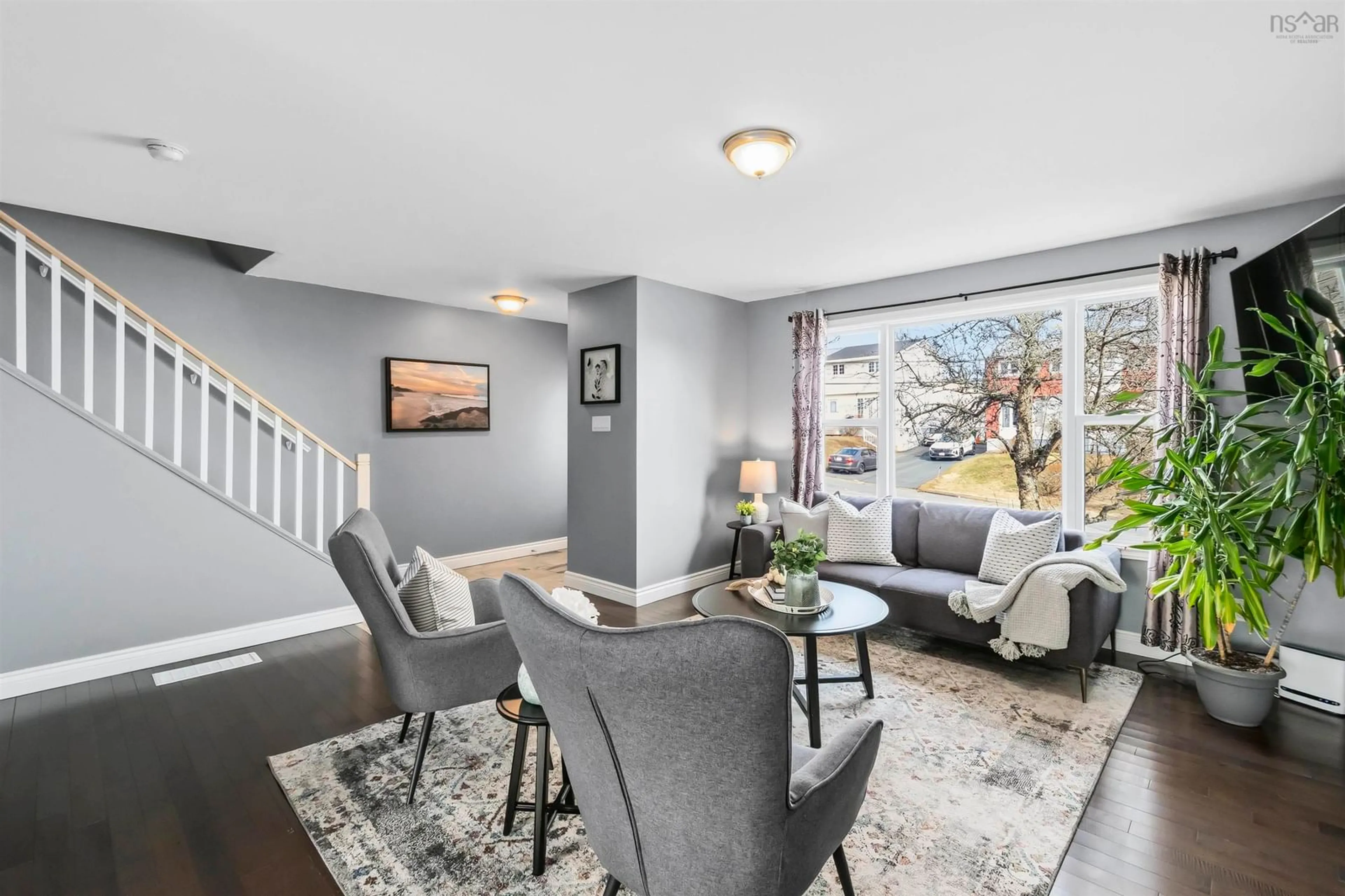 Living room with furniture, unknown for 9 Lillian Dr, Dartmouth Nova Scotia B2W 4B3