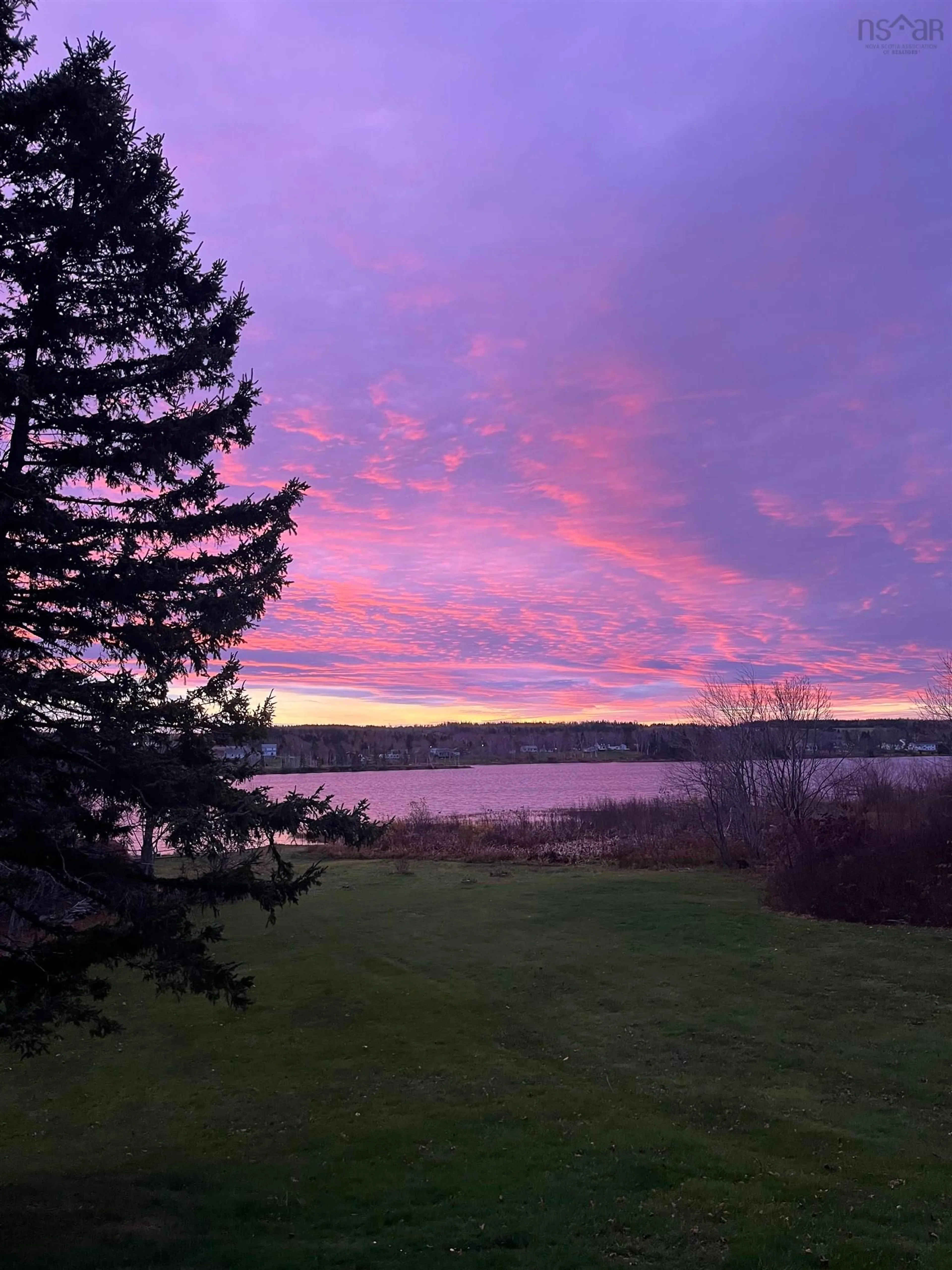 A pic from outside/outdoor area/front of a property/back of a property/a pic from drone, water/lake/river/ocean view for 73 Mackillop, Coxheath Nova Scotia B1L 1E1
