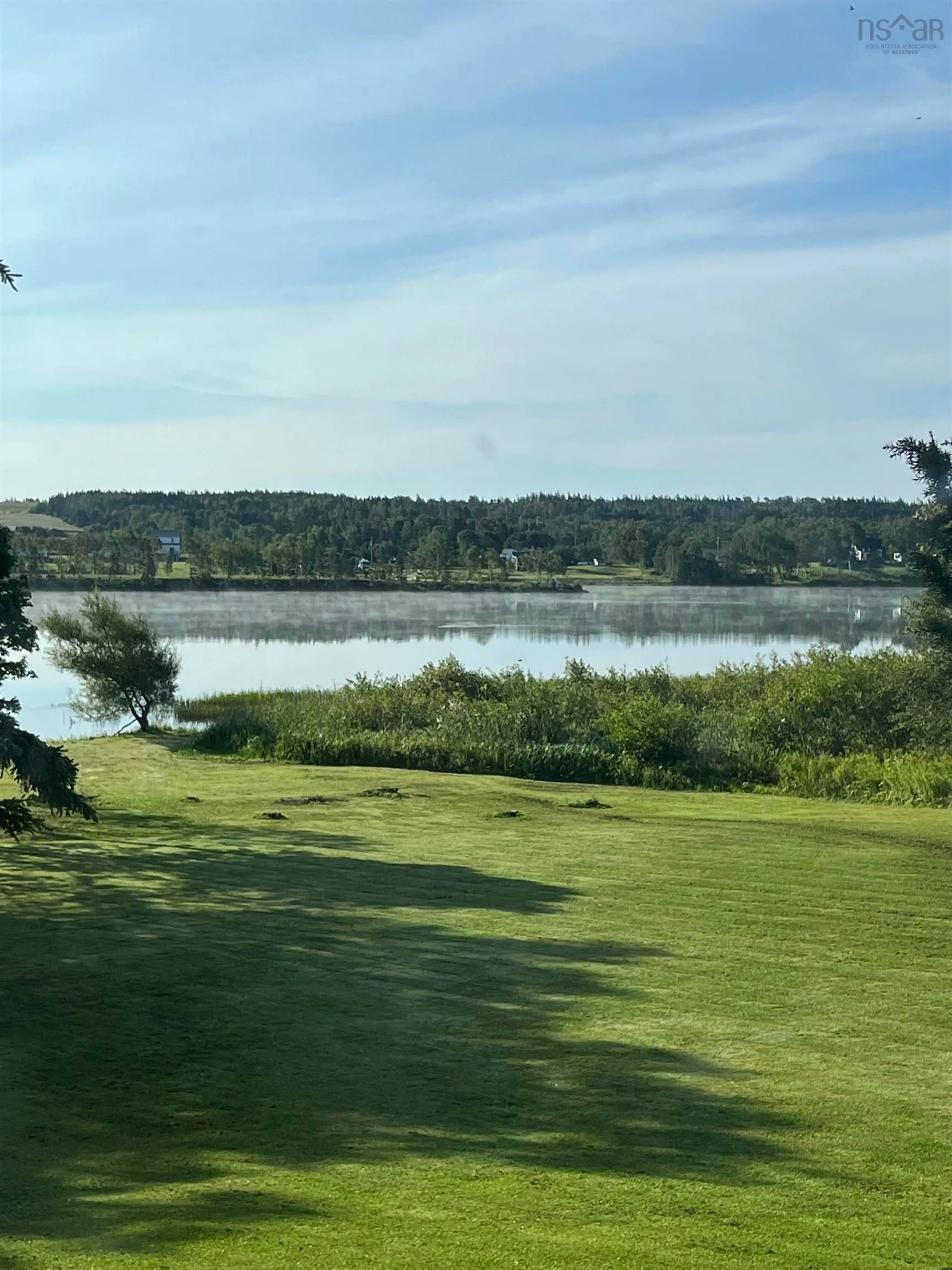 A pic from outside/outdoor area/front of a property/back of a property/a pic from drone, water/lake/river/ocean view for 73 Mackillop, Coxheath Nova Scotia B1L 1E1