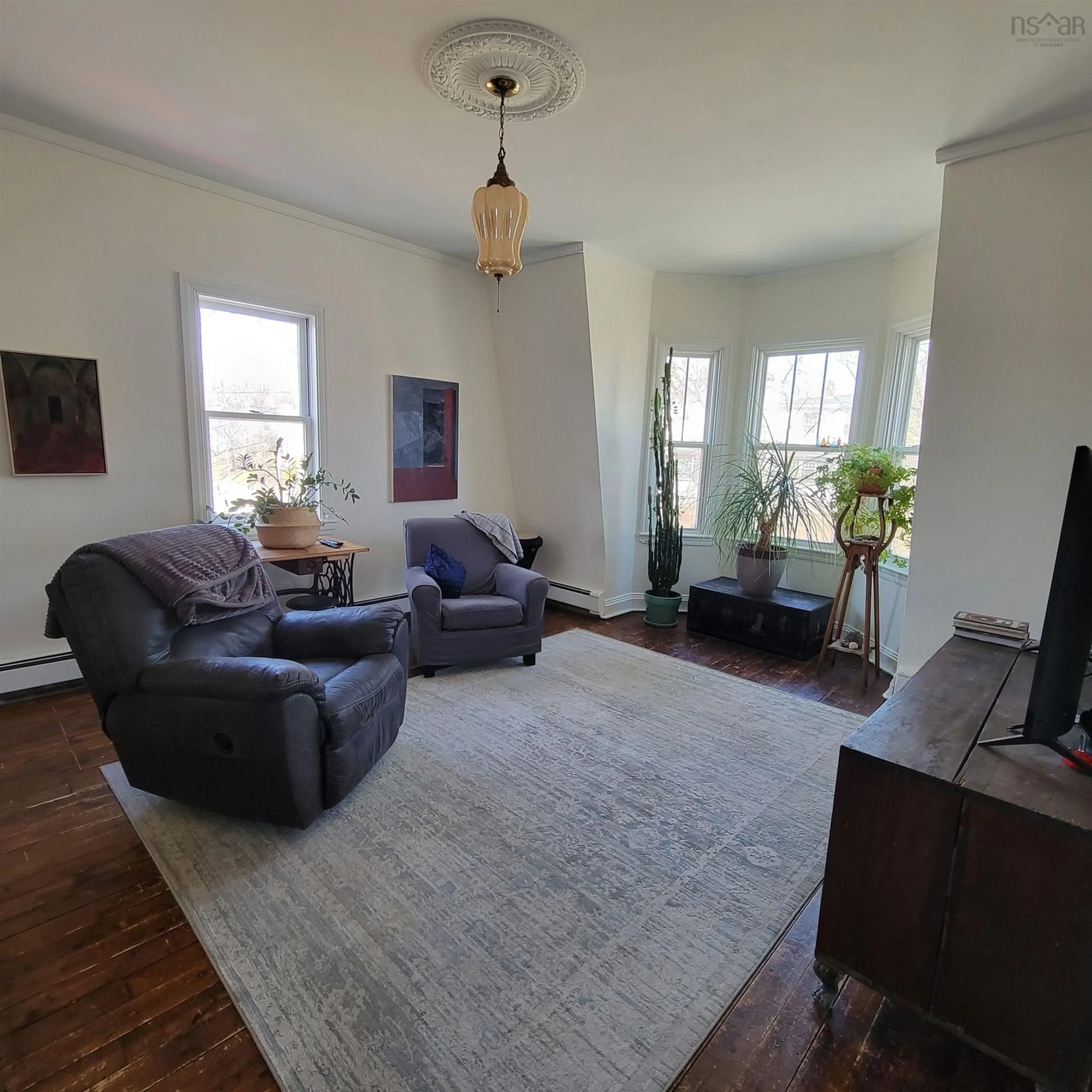 Living room with furniture, unknown for 50 Pleasant St, Dartmouth Nova Scotia B2Y 3P5