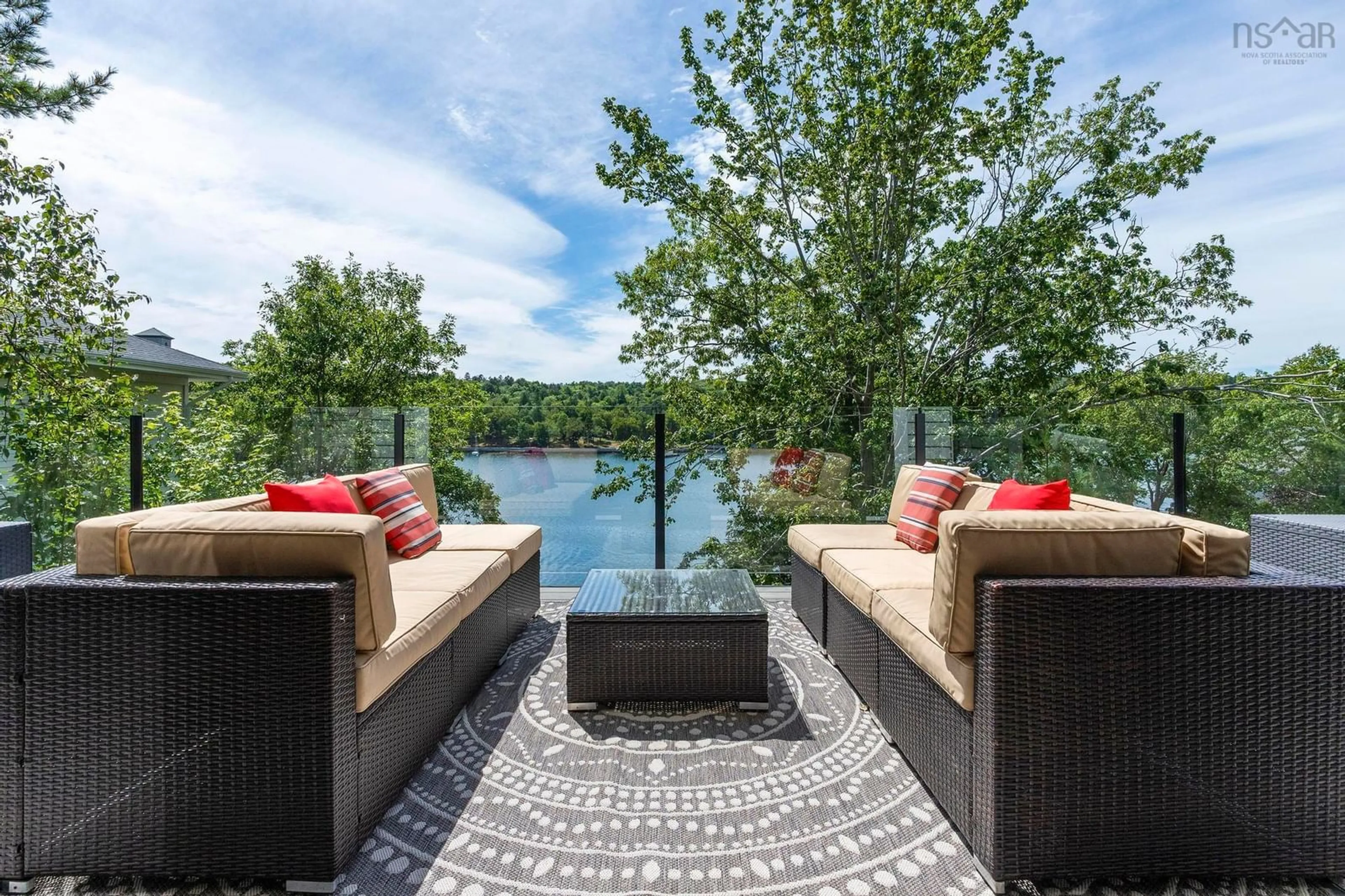 Patio, water/lake/river/ocean view for 1170 Rockcliffe St, Halifax Nova Scotia B3H 3Y6