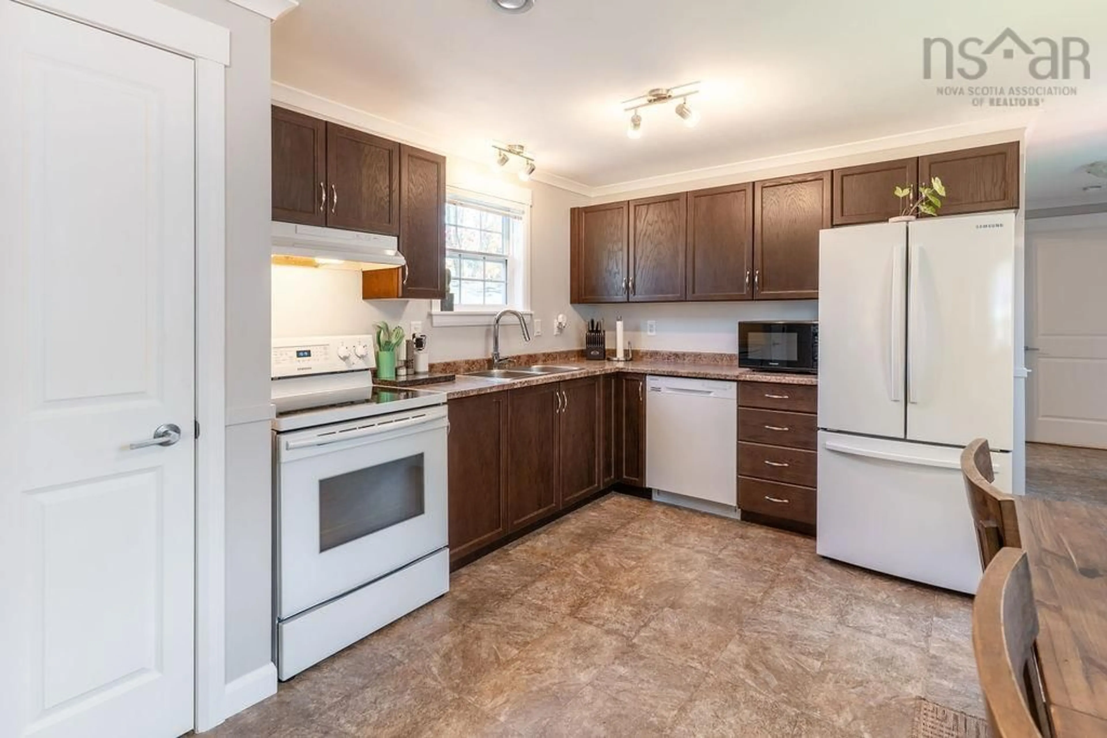 Standard kitchen, ceramic/tile floor for 303 Ioney Hill, Beaver Bank Nova Scotia B4E 1M6