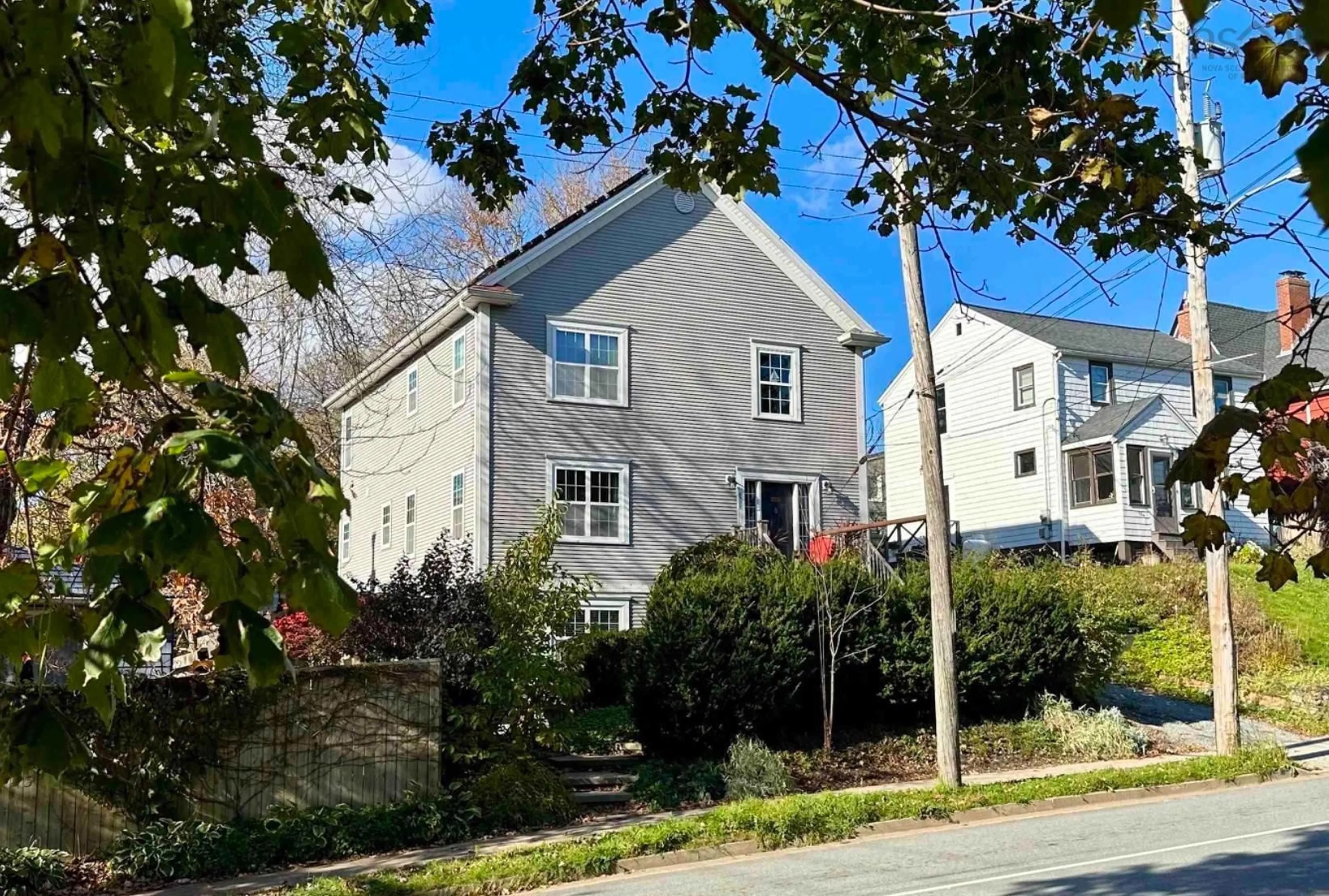 A pic from outside/outdoor area/front of a property/back of a property/a pic from drone, street for 132 B&C Prince Albert Rd, Dartmouth Nova Scotia B2Y 1M6