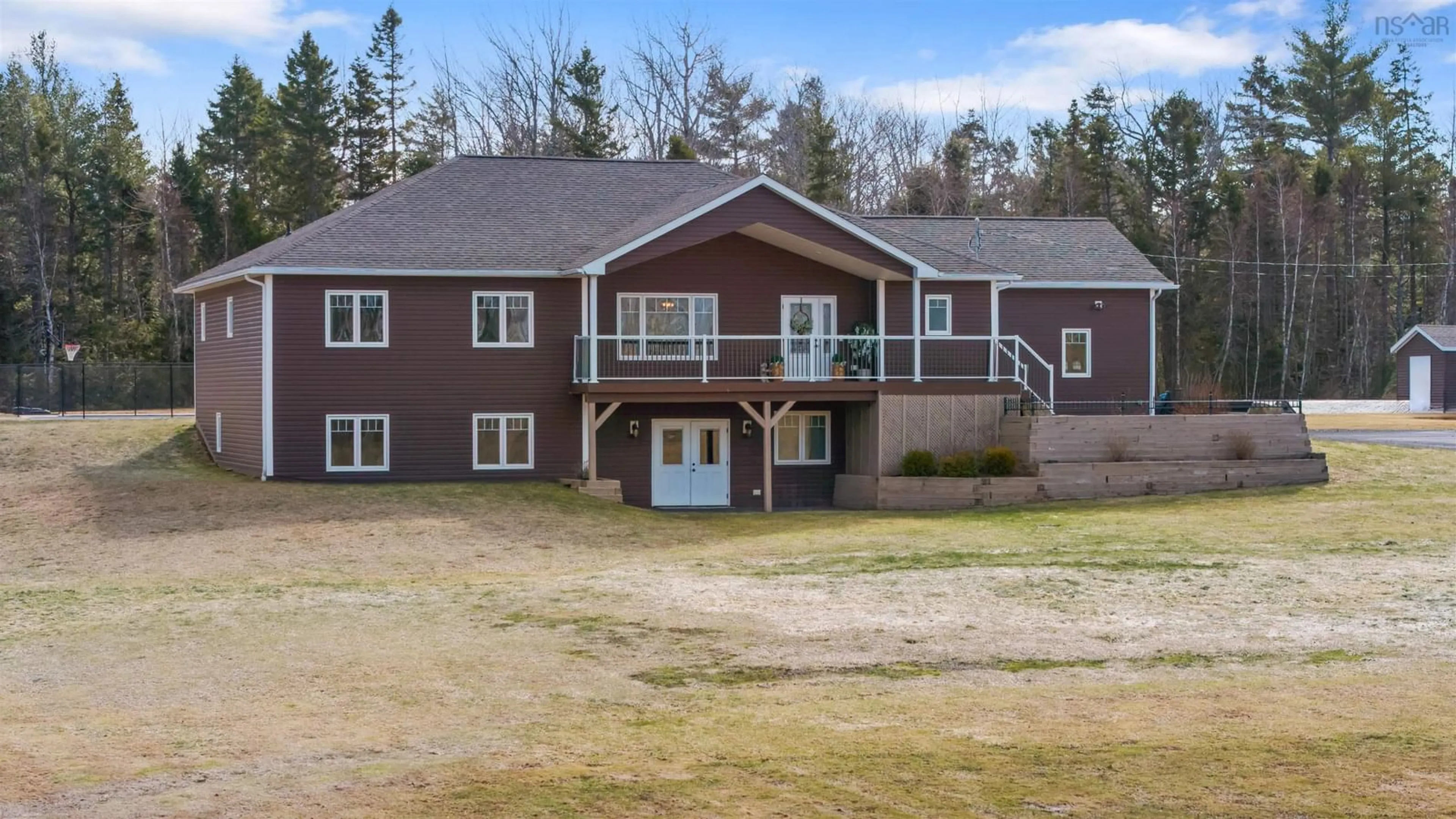 A pic from outside/outdoor area/front of a property/back of a property/a pic from drone, building for 4288 Gairloch Rd, Union Centre Nova Scotia B0K 2A0