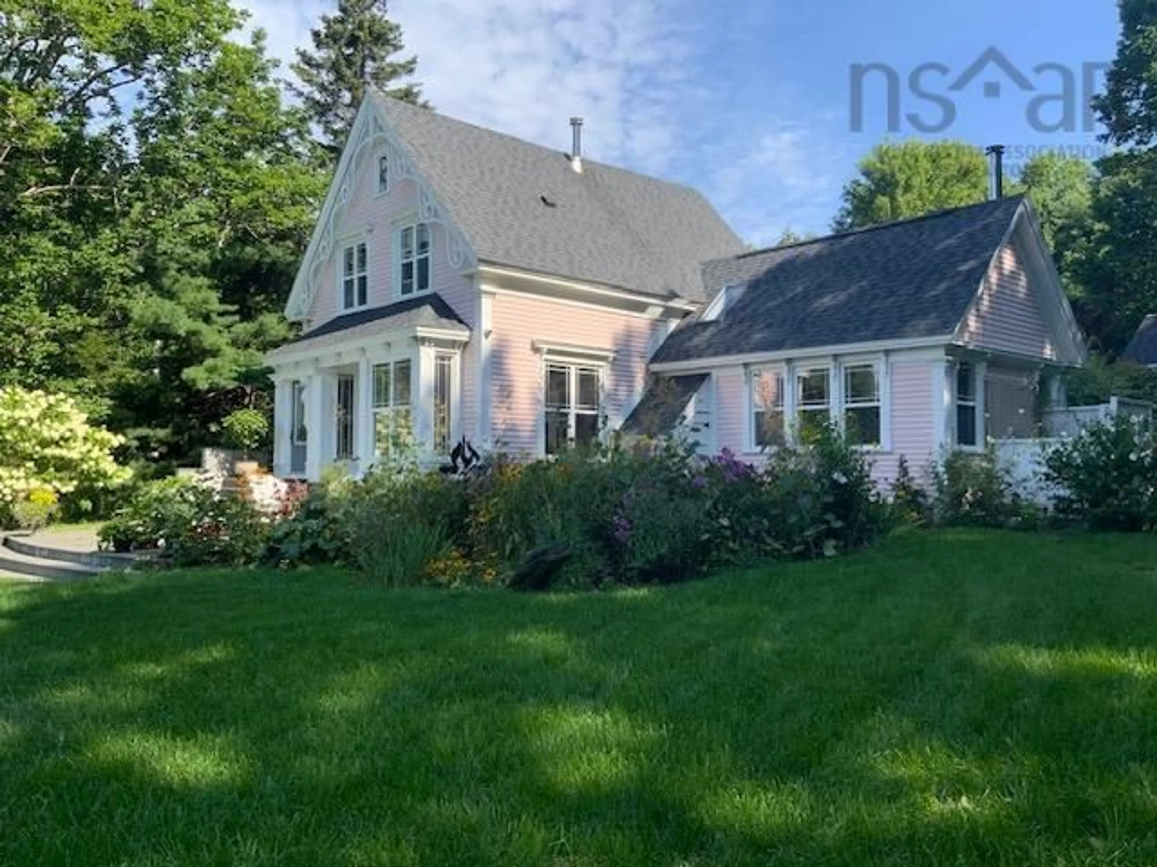 A pic from outside/outdoor area/front of a property/back of a property/a pic from drone, street for 20 Wilkies Cove Rd, Middle Lahave Nova Scotia B4V 2Y4