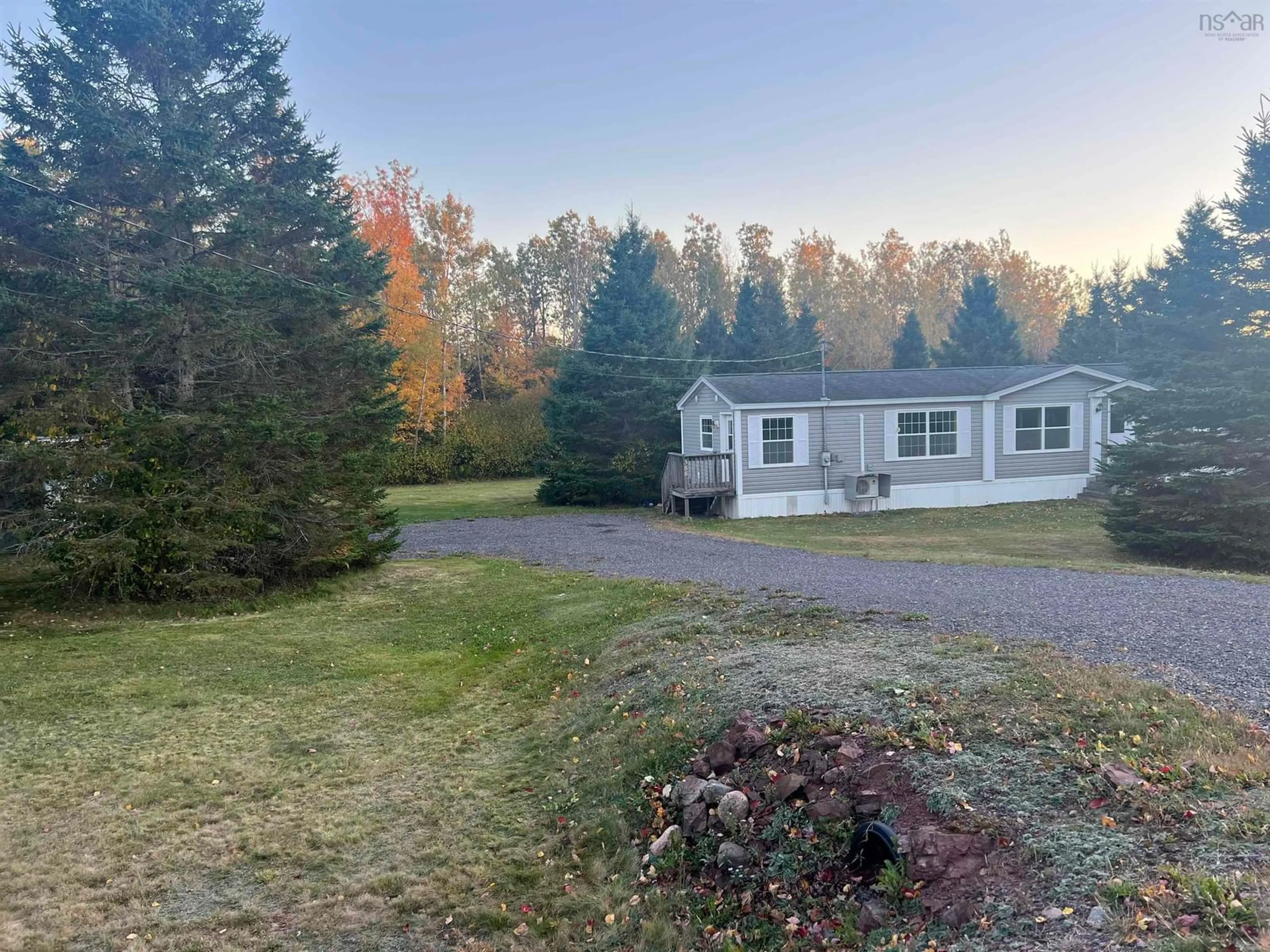 A pic from outside/outdoor area/front of a property/back of a property/a pic from drone, unknown for 388 Mountain Lee Rd, North River Nova Scotia B6L 6M4