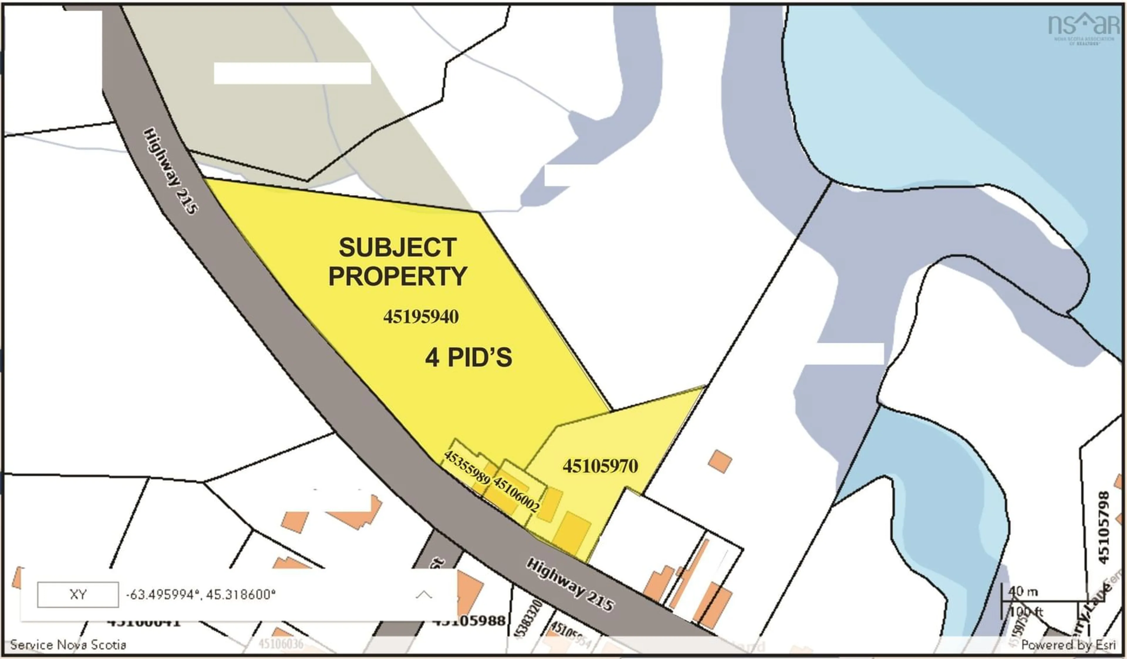 Floor plan for 8781 & 8775 Highway 215, Maitland Nova Scotia B0N 2R0