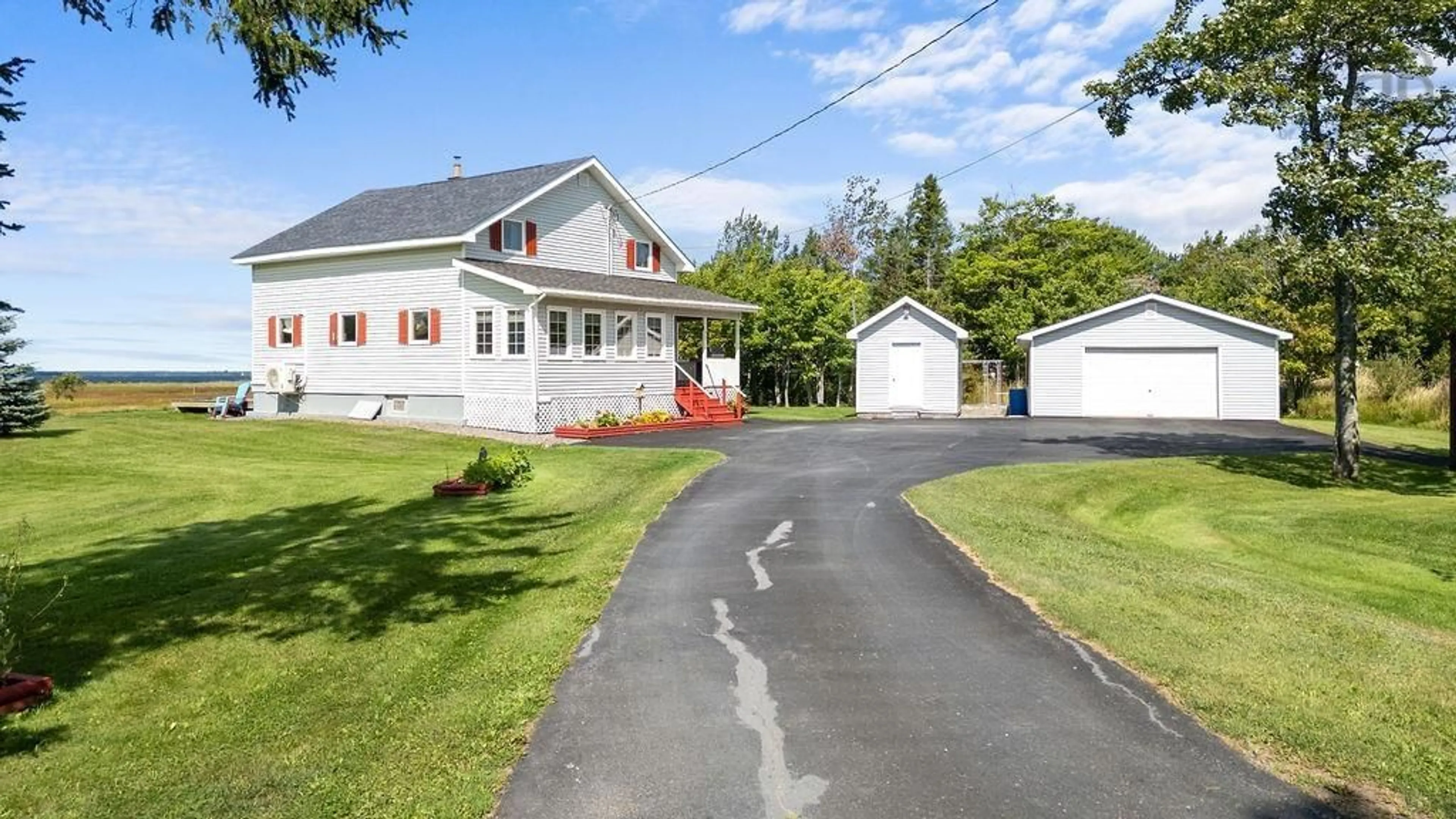 A pic from outside/outdoor area/front of a property/back of a property/a pic from drone, street for 93 Tidnish Head Lane, Tidnish Cross Roads Nova Scotia B4H 3K9