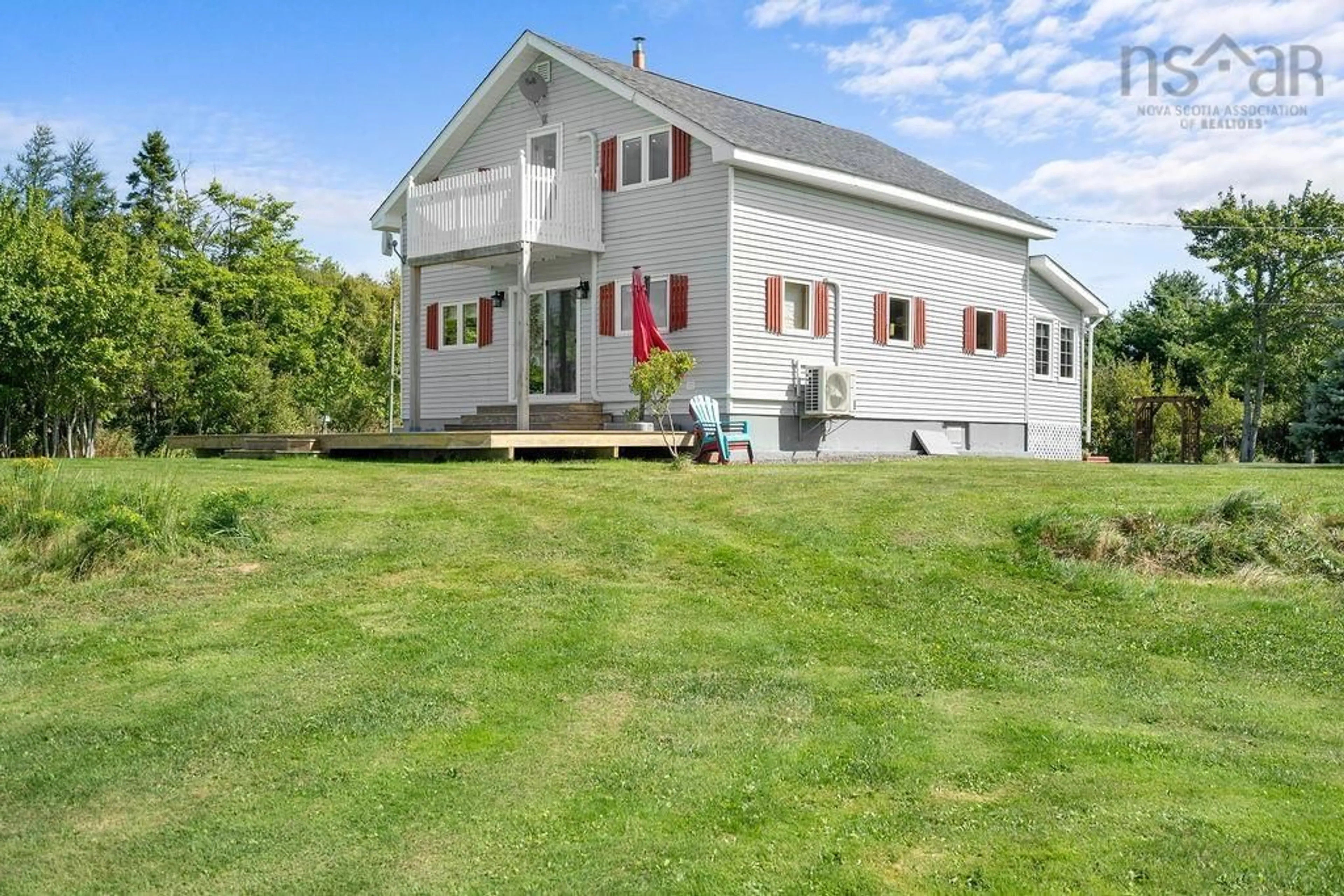 A pic from outside/outdoor area/front of a property/back of a property/a pic from drone, unknown for 93 Tidnish Head Lane, Tidnish Cross Roads Nova Scotia B4H 3K9