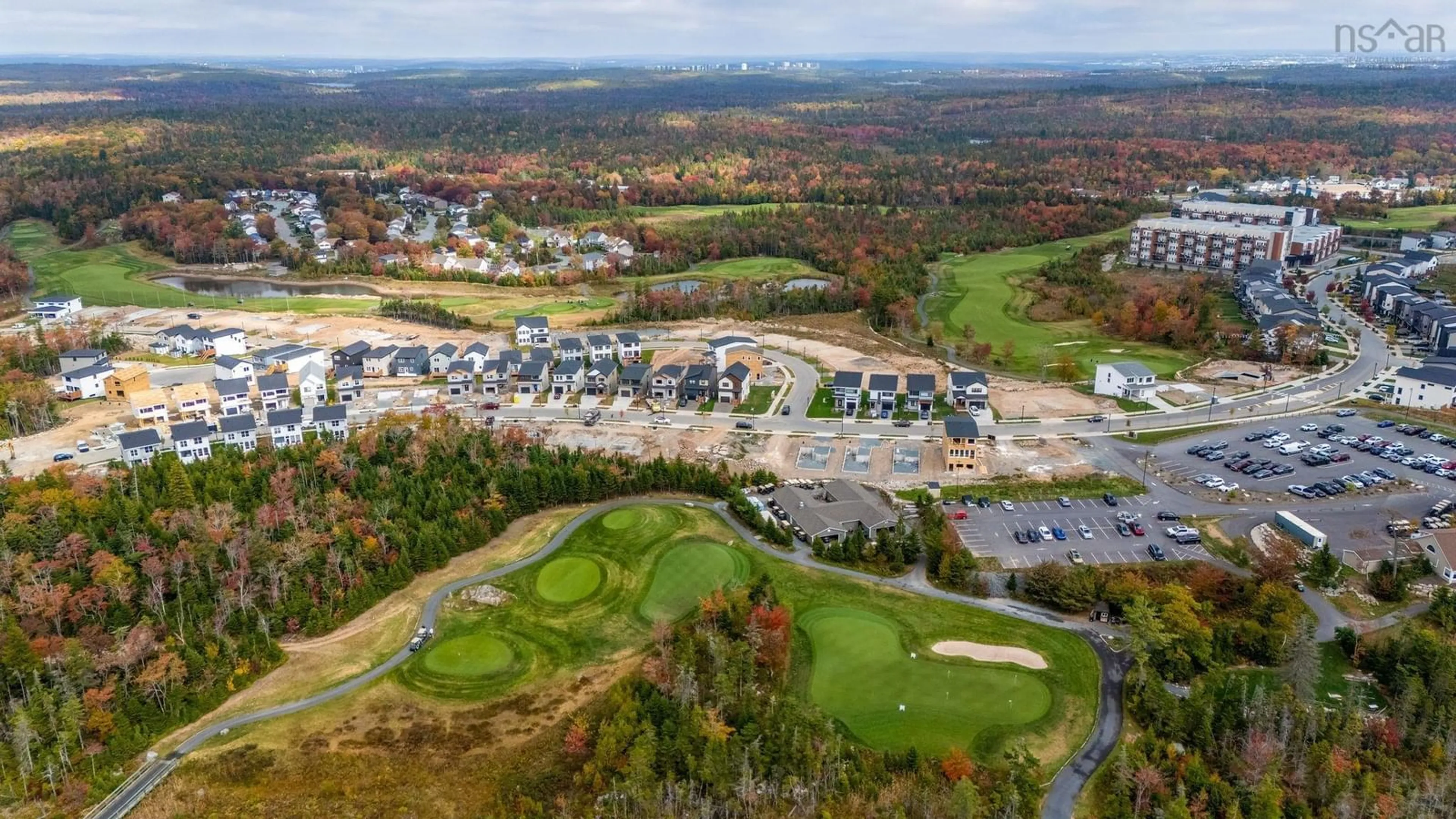 A pic from outside/outdoor area/front of a property/back of a property/a pic from drone, mountain view for 140 Provence Way #Lot 8-63, Timberlea Nova Scotia B3T 0N8