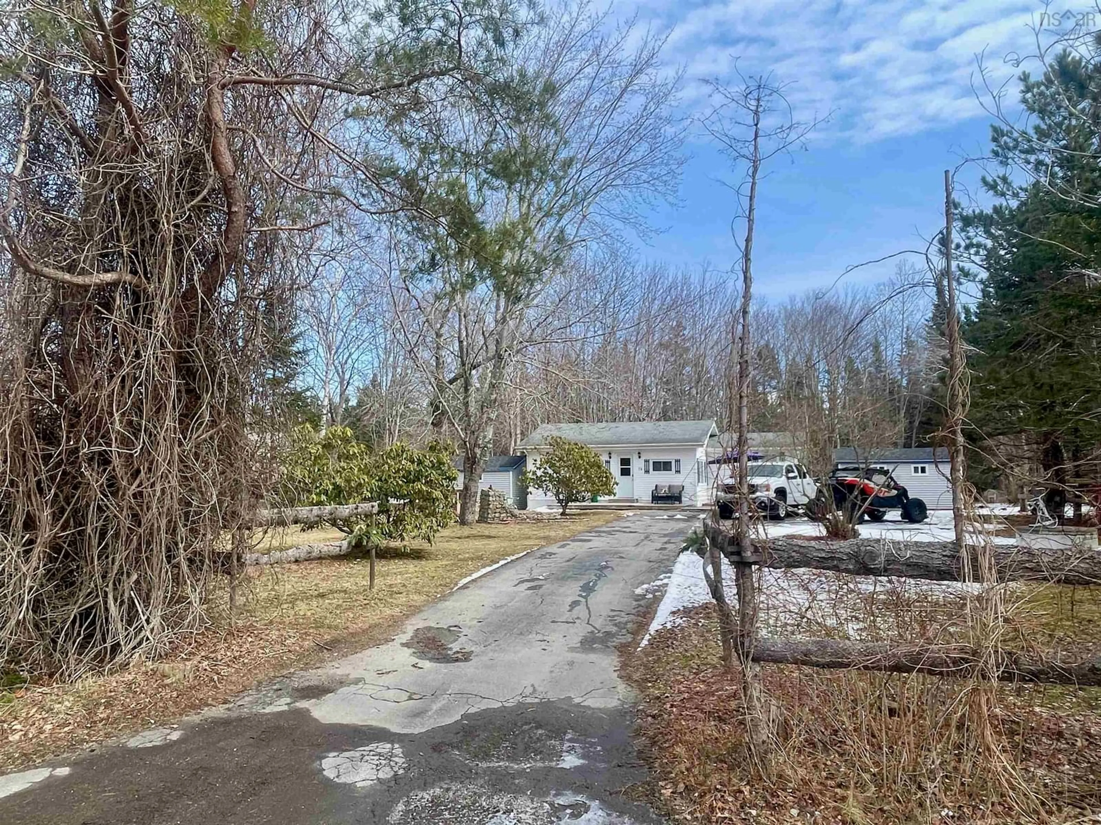 A pic from outside/outdoor area/front of a property/back of a property/a pic from drone, unknown for 78 Hillcrest Rd, Chester Basin Nova Scotia B0J 1K0