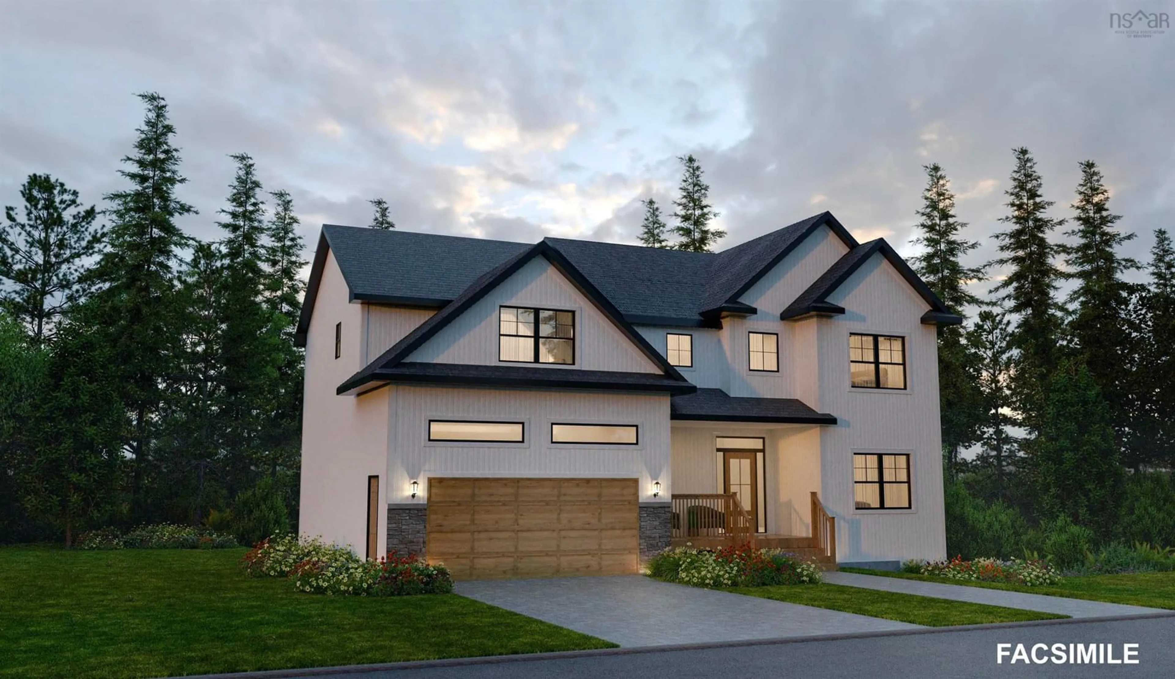 Home with vinyl exterior material, street for 168 Wyndham Dr, Upper Tantallon Nova Scotia B3Z 0K5