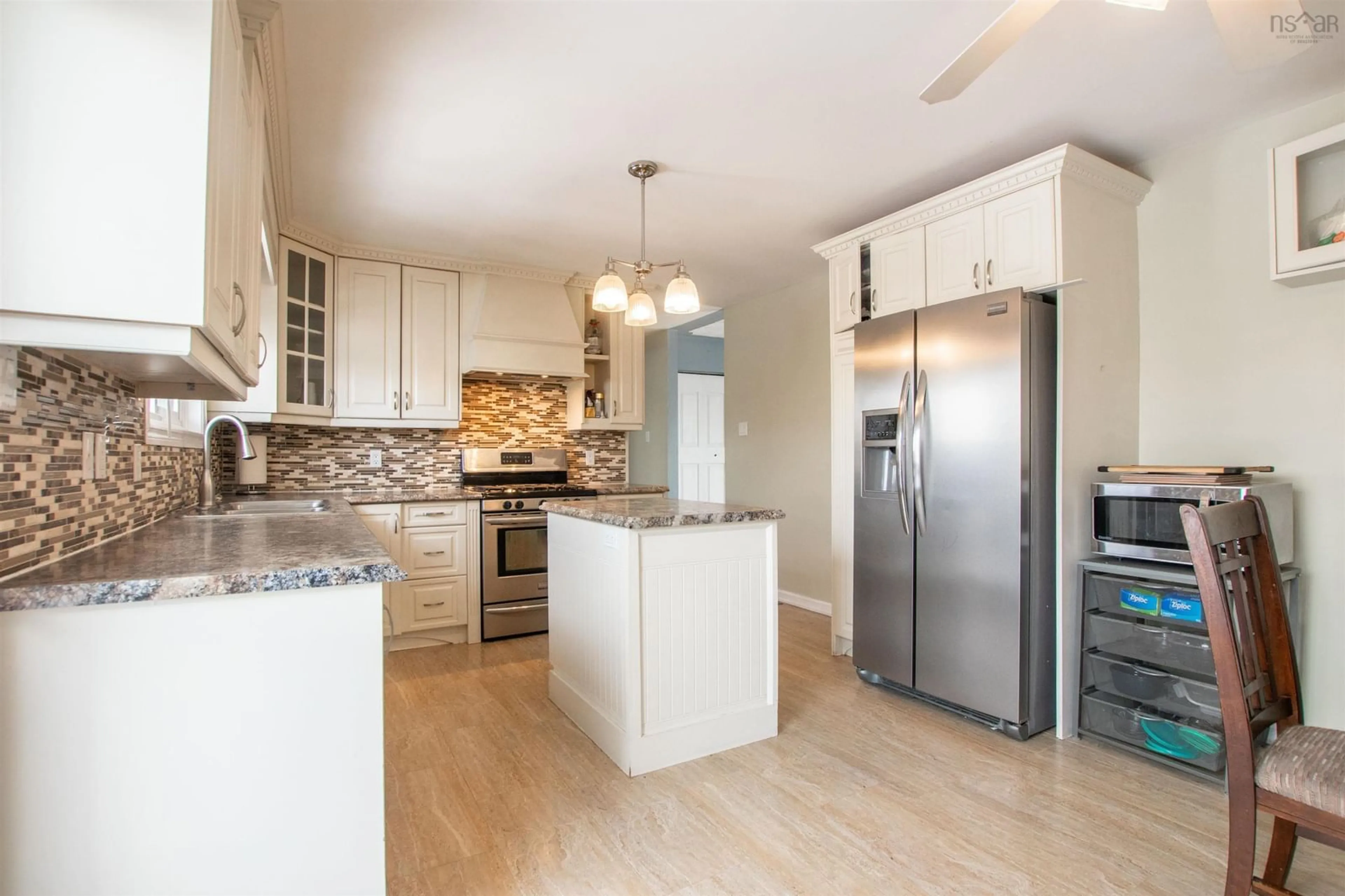 Open concept kitchen, ceramic/tile floor for 309 Astral Dr, Cole Harbour Nova Scotia B2V 1B7