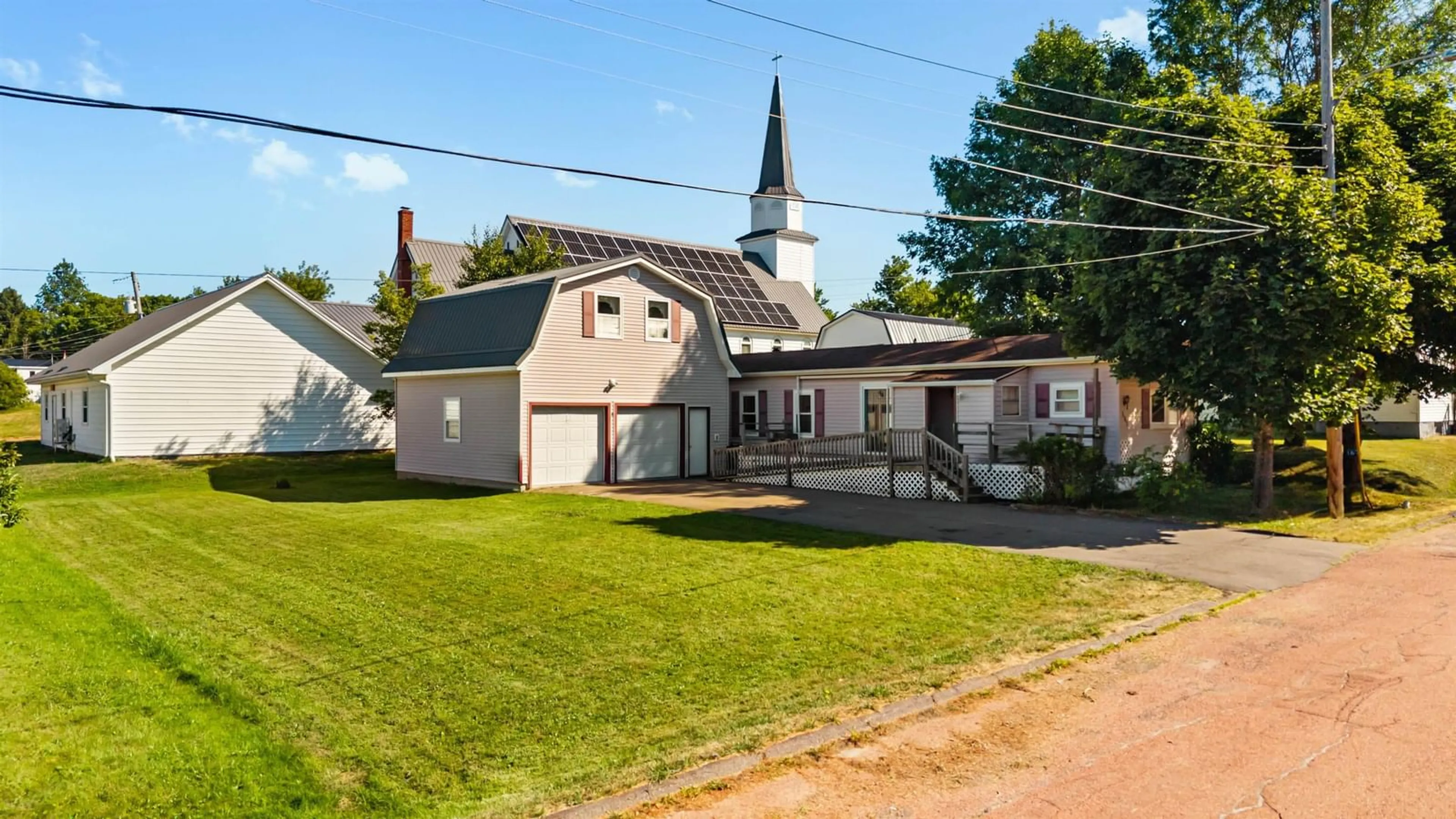 A pic from outside/outdoor area/front of a property/back of a property/a pic from drone, street for 167 Prince Albert St, Pugwash Nova Scotia B0K 1L0