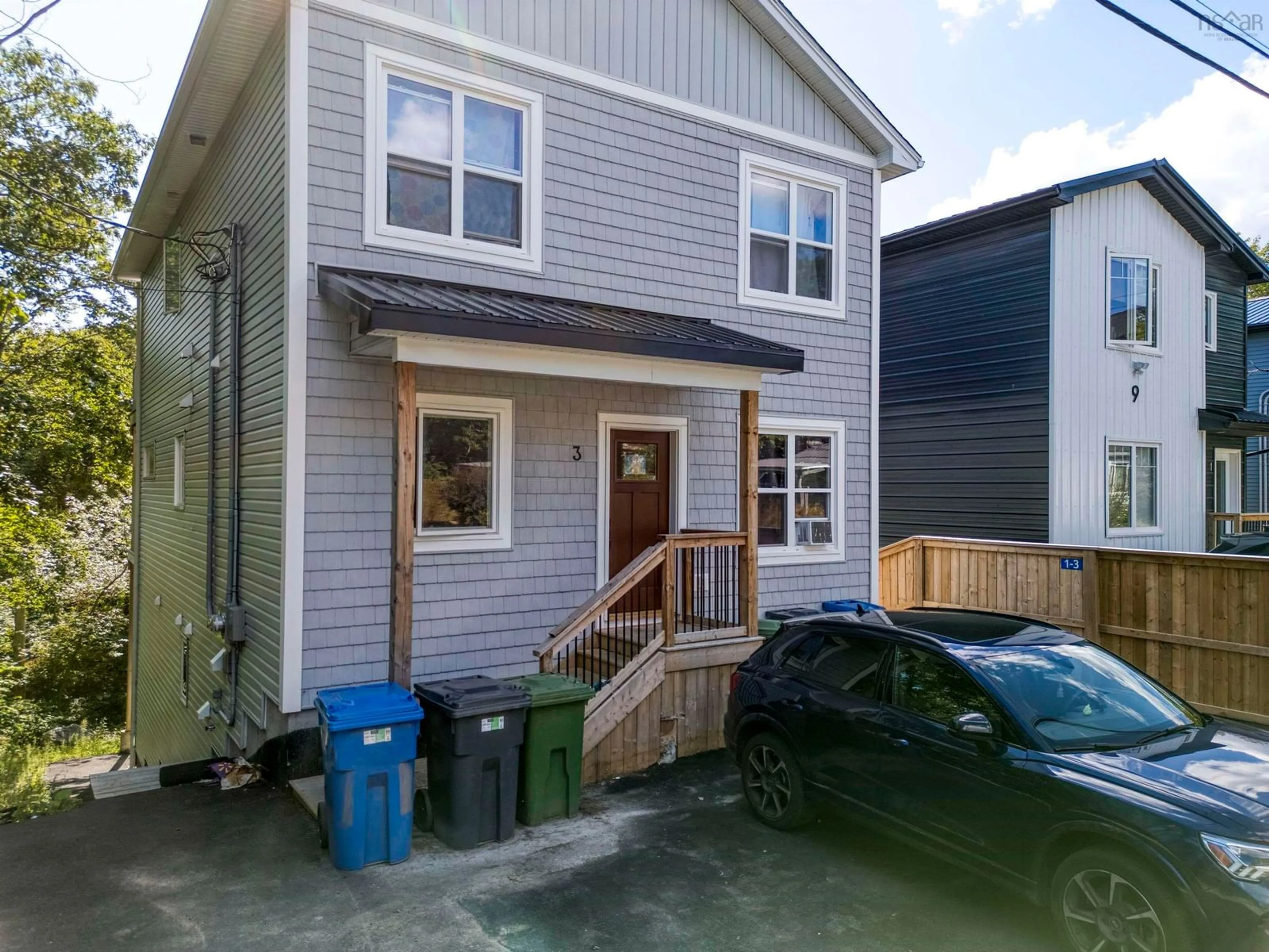 Home with vinyl exterior material, street for 3 Hilchie Rd, Dartmouth Nova Scotia B3A 1T5