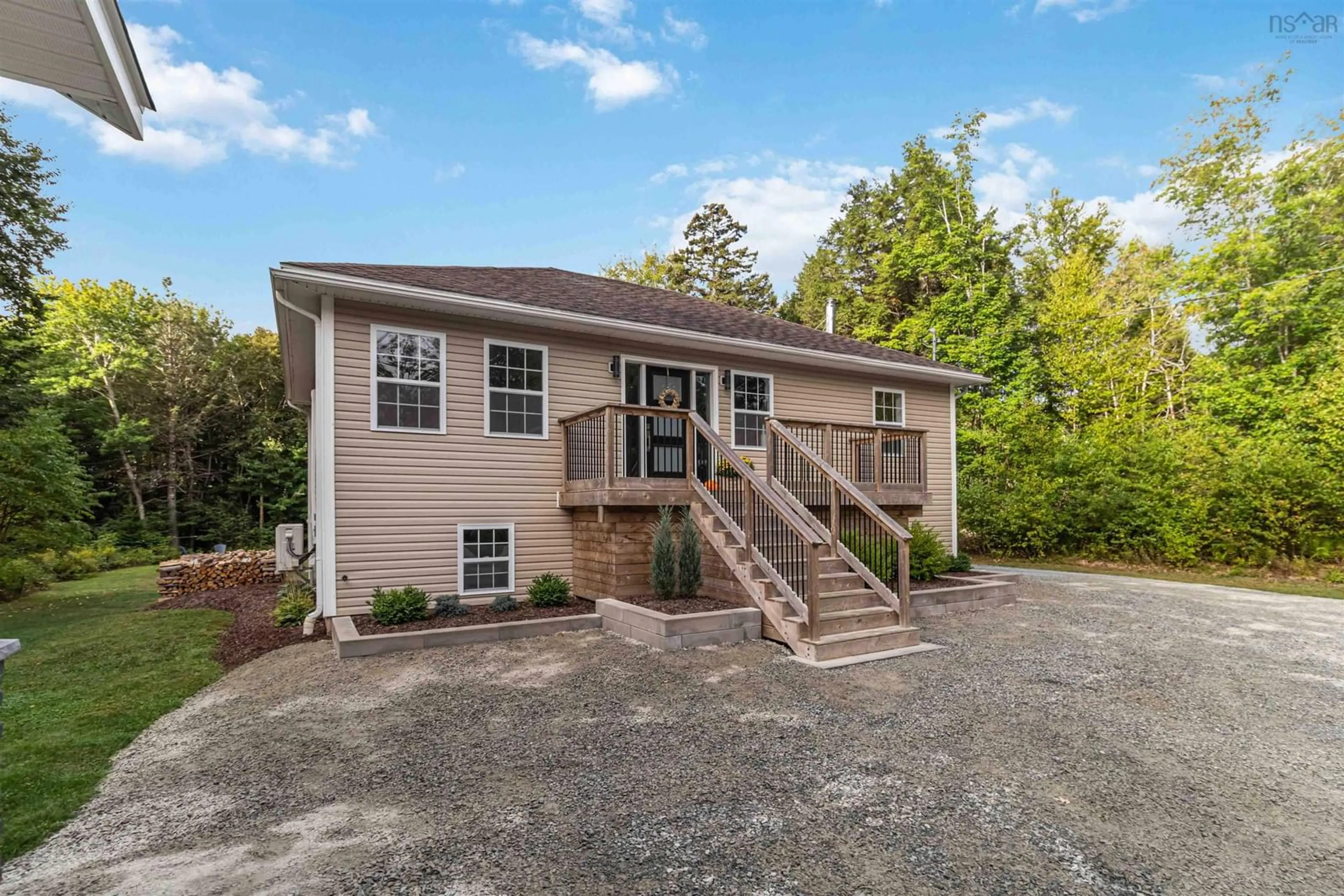 Home with vinyl exterior material, water/lake/river/ocean view for 375 Camperdown Rd, Hebbs Cross Nova Scotia B4V 0W9