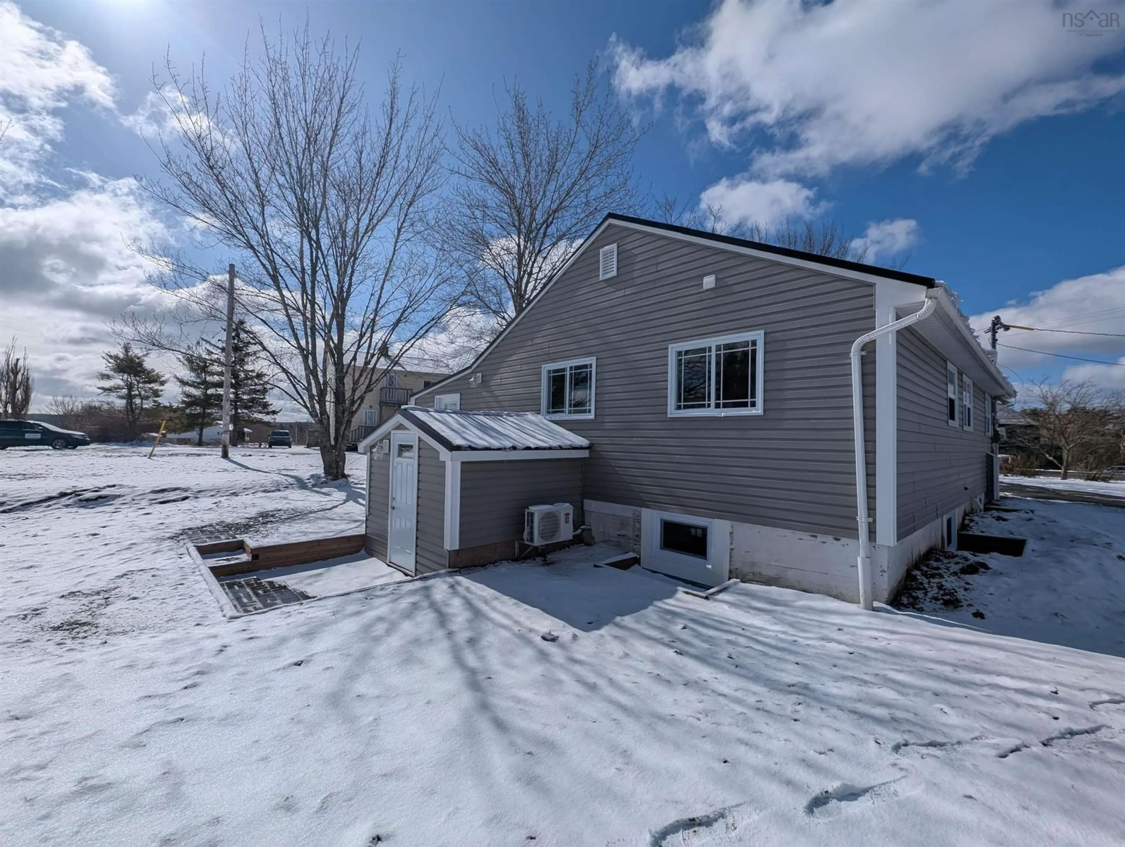 A pic from outside/outdoor area/front of a property/back of a property/a pic from drone, unknown for 207 Highway 214, Elmsdale Nova Scotia B2S 1H9