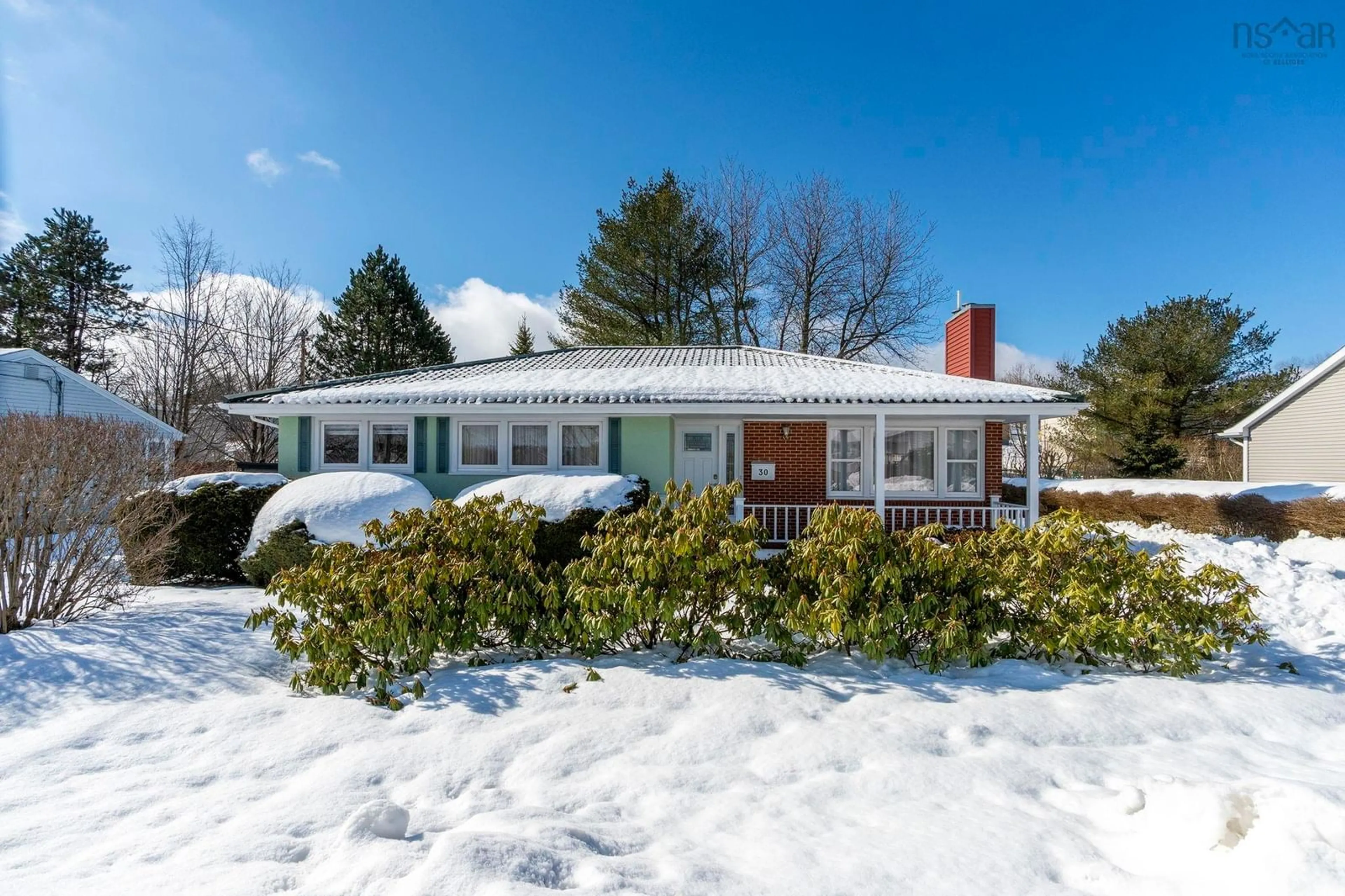 Home with vinyl exterior material, street for 30 Penhorn Dr, Dartmouth Nova Scotia B2Y 3K3