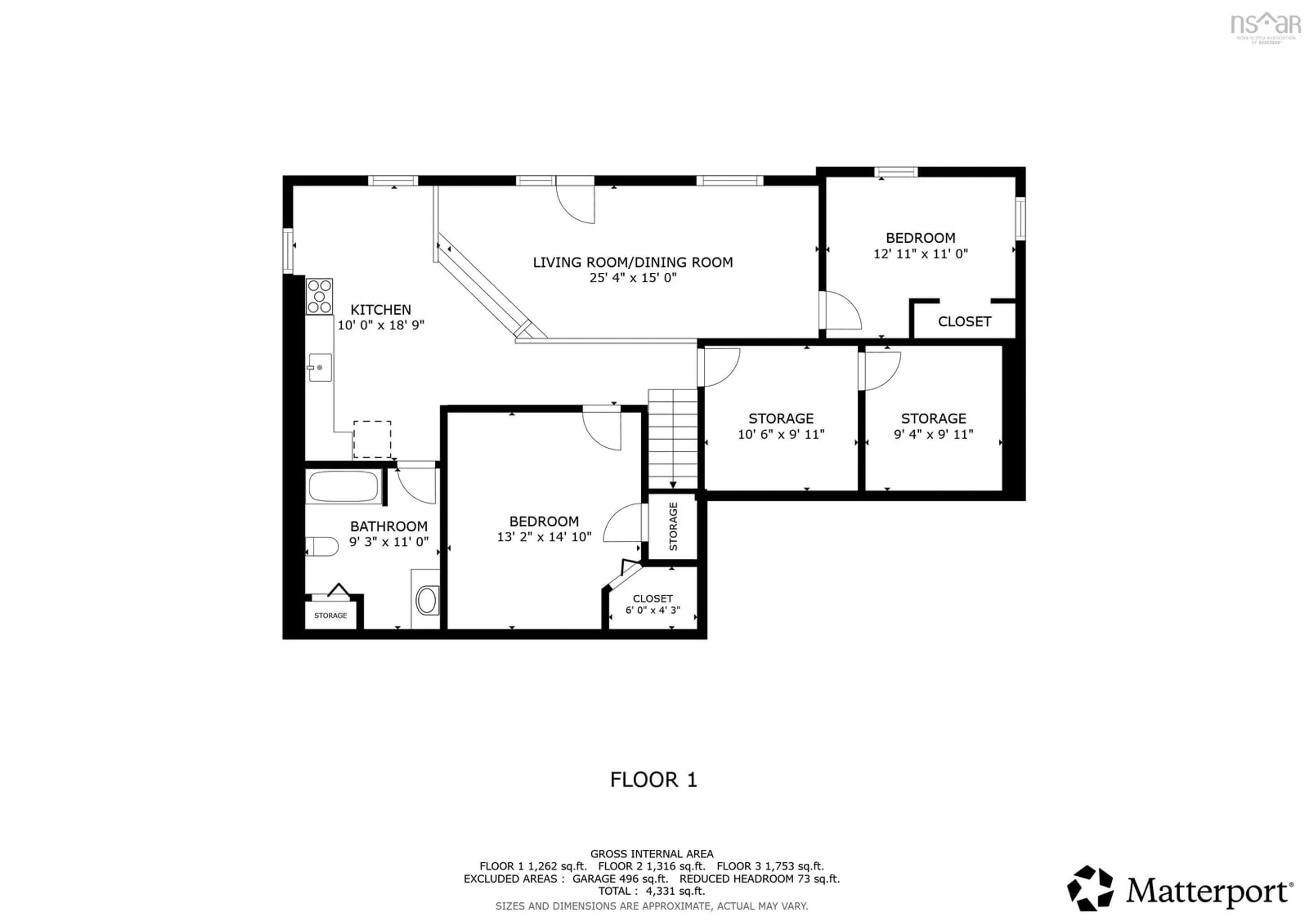 Floor plan for 86 Summer Field Way, Portland Hills Nova Scotia B2W 6M7