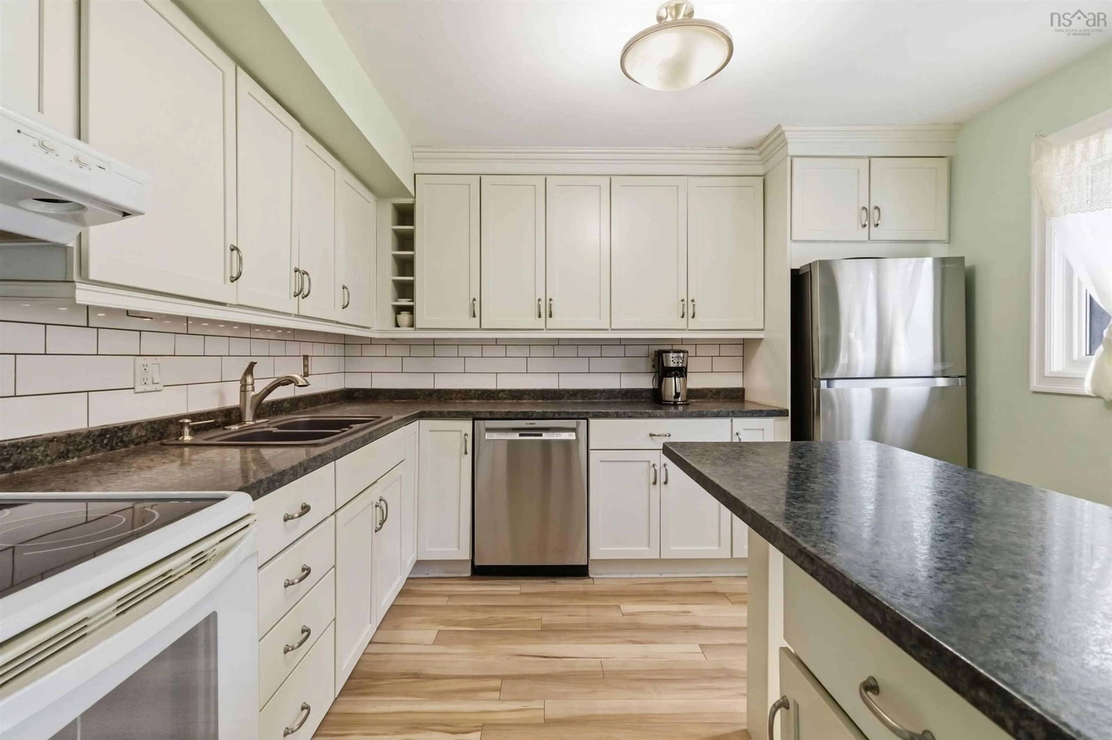Open concept kitchen, ceramic/tile floor for 103 Forestside Cres, Halifax Nova Scotia B3M 1M5