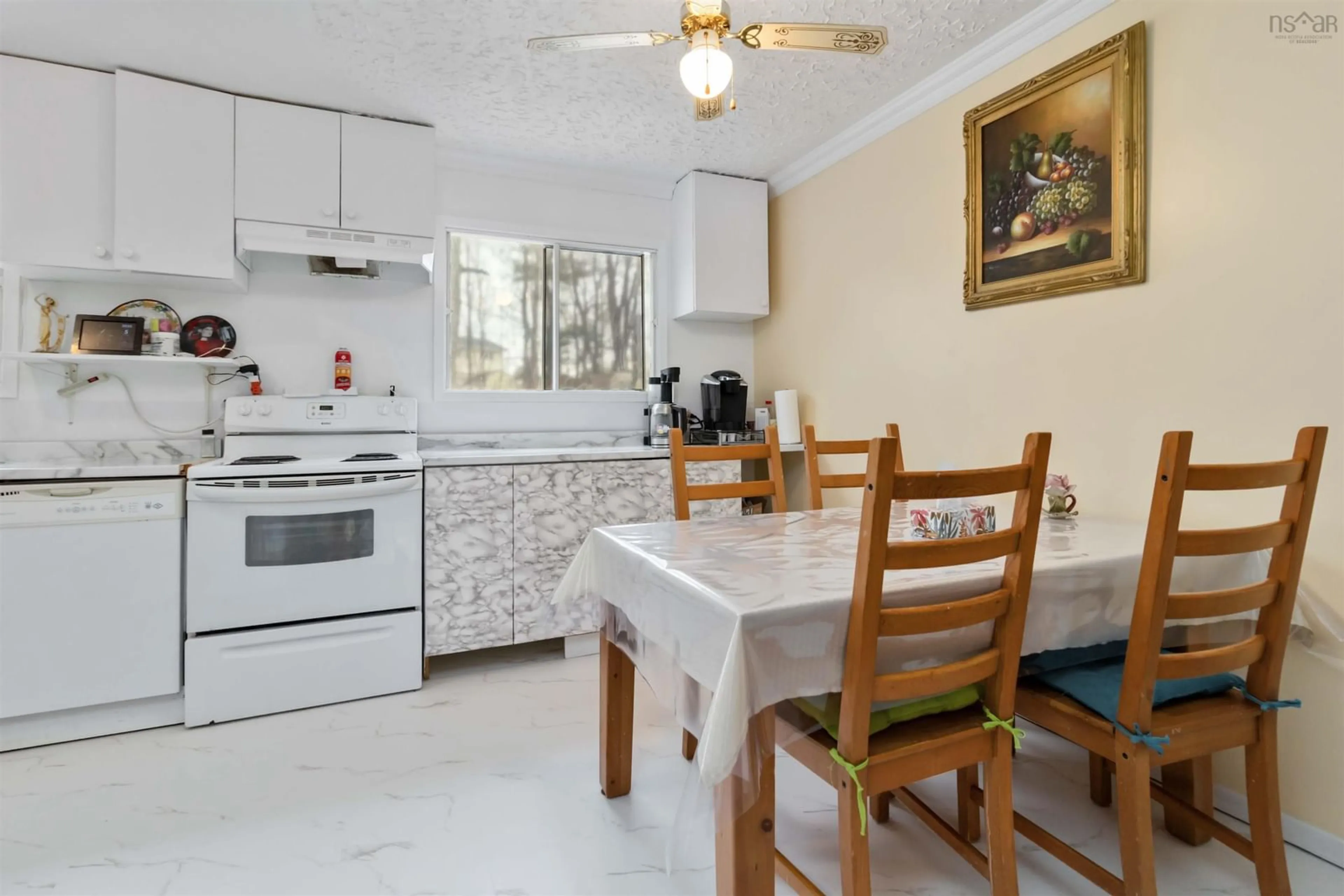 Standard kitchen, ceramic/tile floor for 1570 Riverside Dr, Lower Sackville Nova Scotia B4C 2Y8