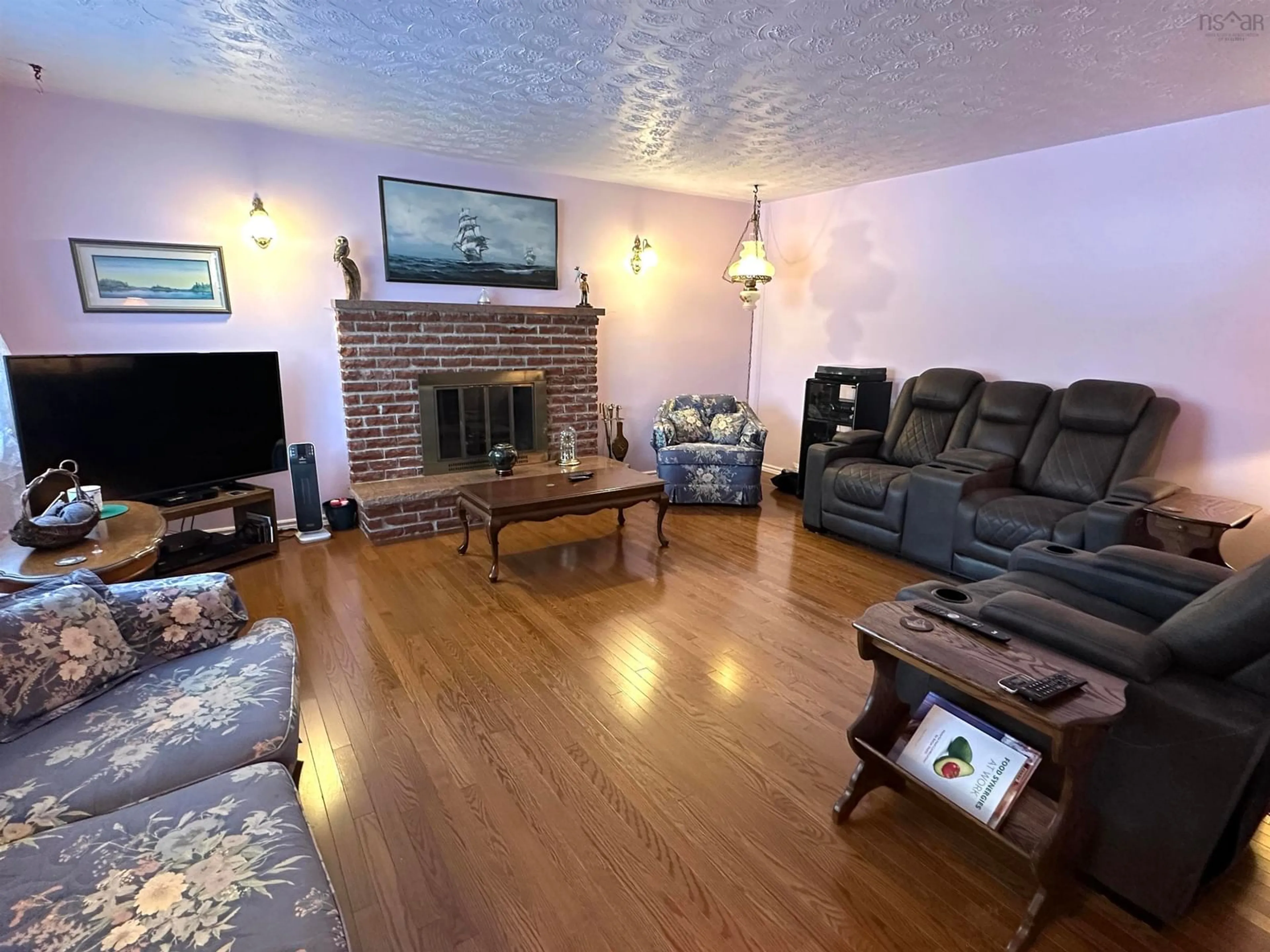 Living room with furniture, unknown for 77 Emeneau Rd, Brooklyn Nova Scotia B0J 1H0