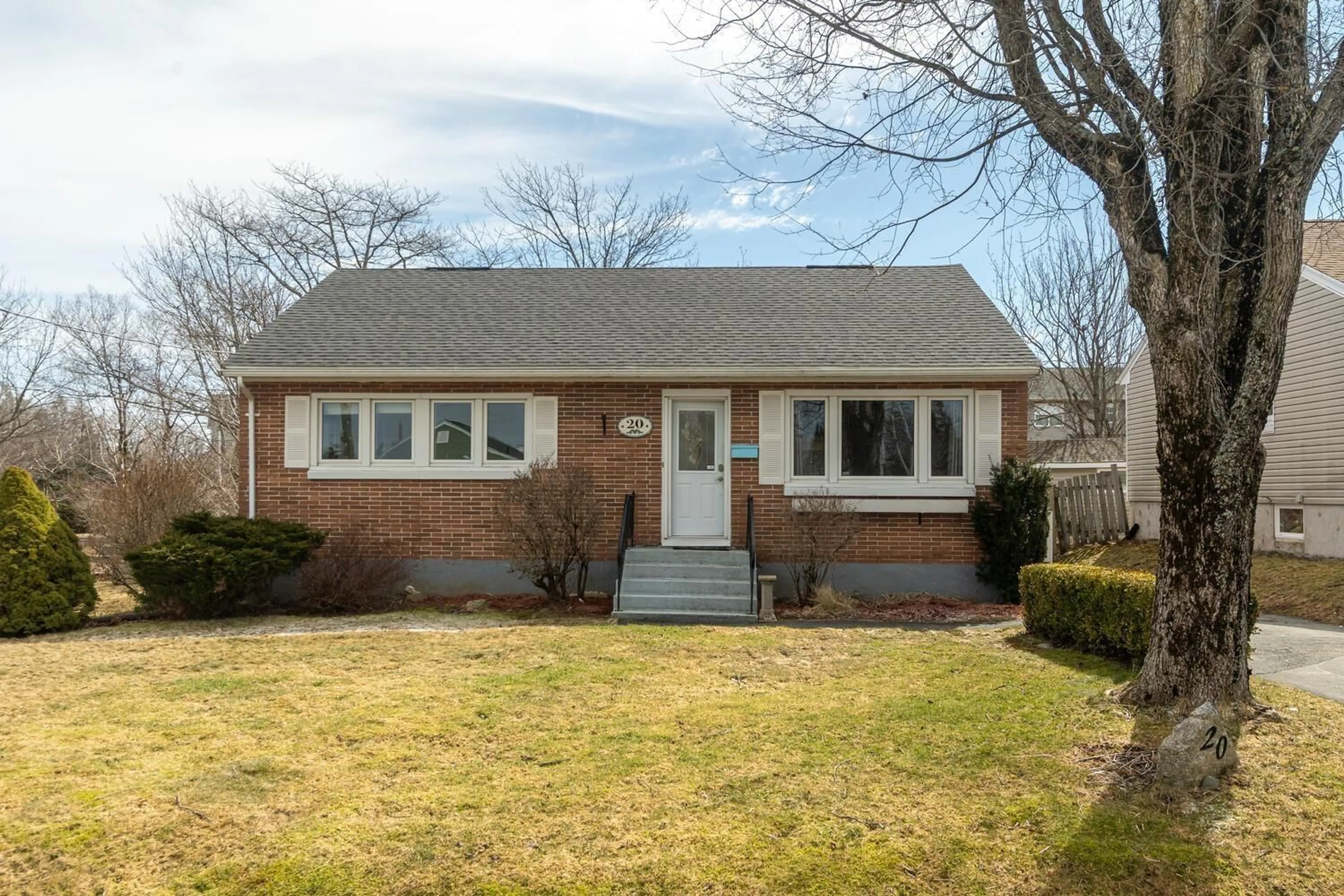 Home with brick exterior material, street for 20 Avon Cres, Halifax Nova Scotia B3R 2E3