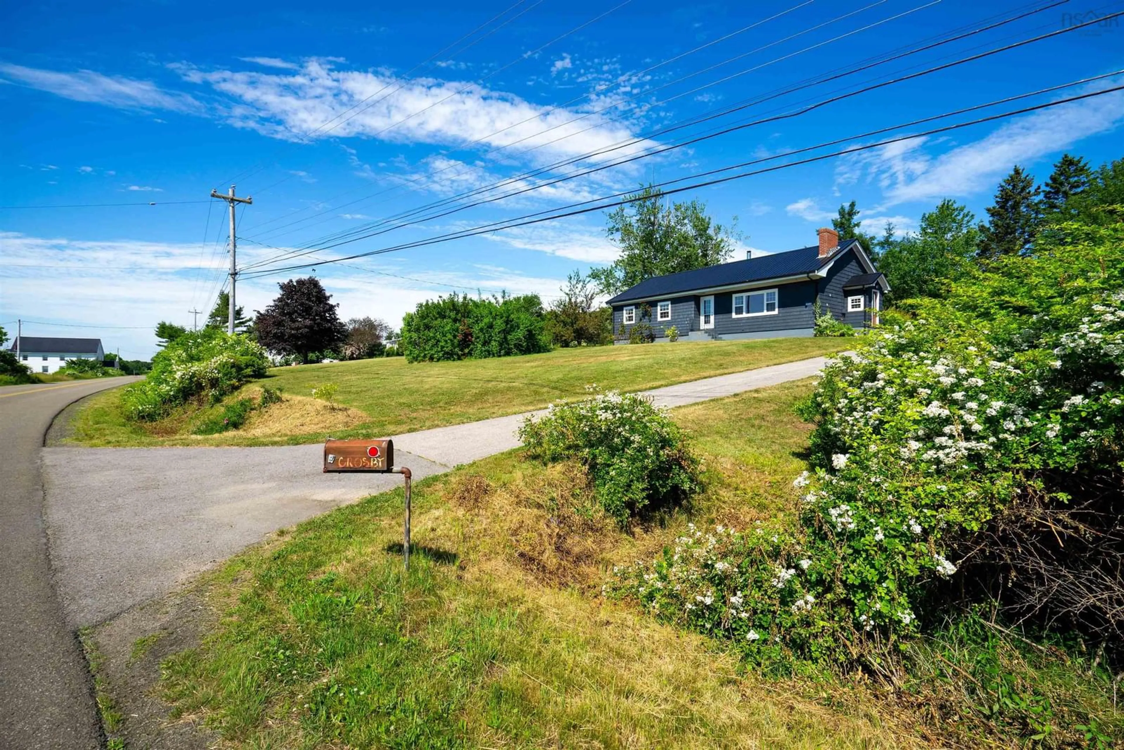 A pic from outside/outdoor area/front of a property/back of a property/a pic from drone, street for 1685 Granville Rd, Port Wade Nova Scotia B0S 1A0