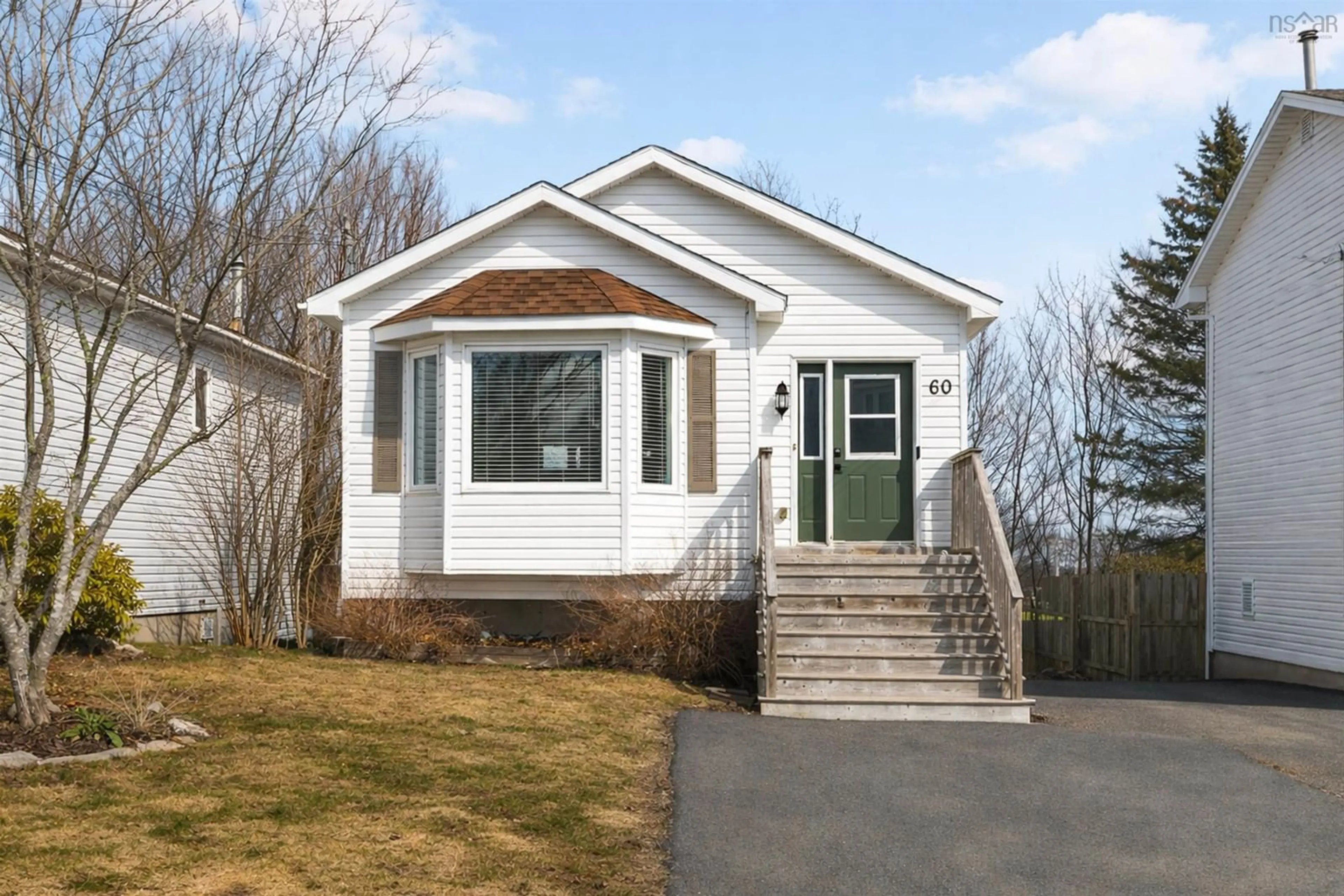 Home with vinyl exterior material, street for 60 Serocco Cres, Westphal Nova Scotia B2W 6G5