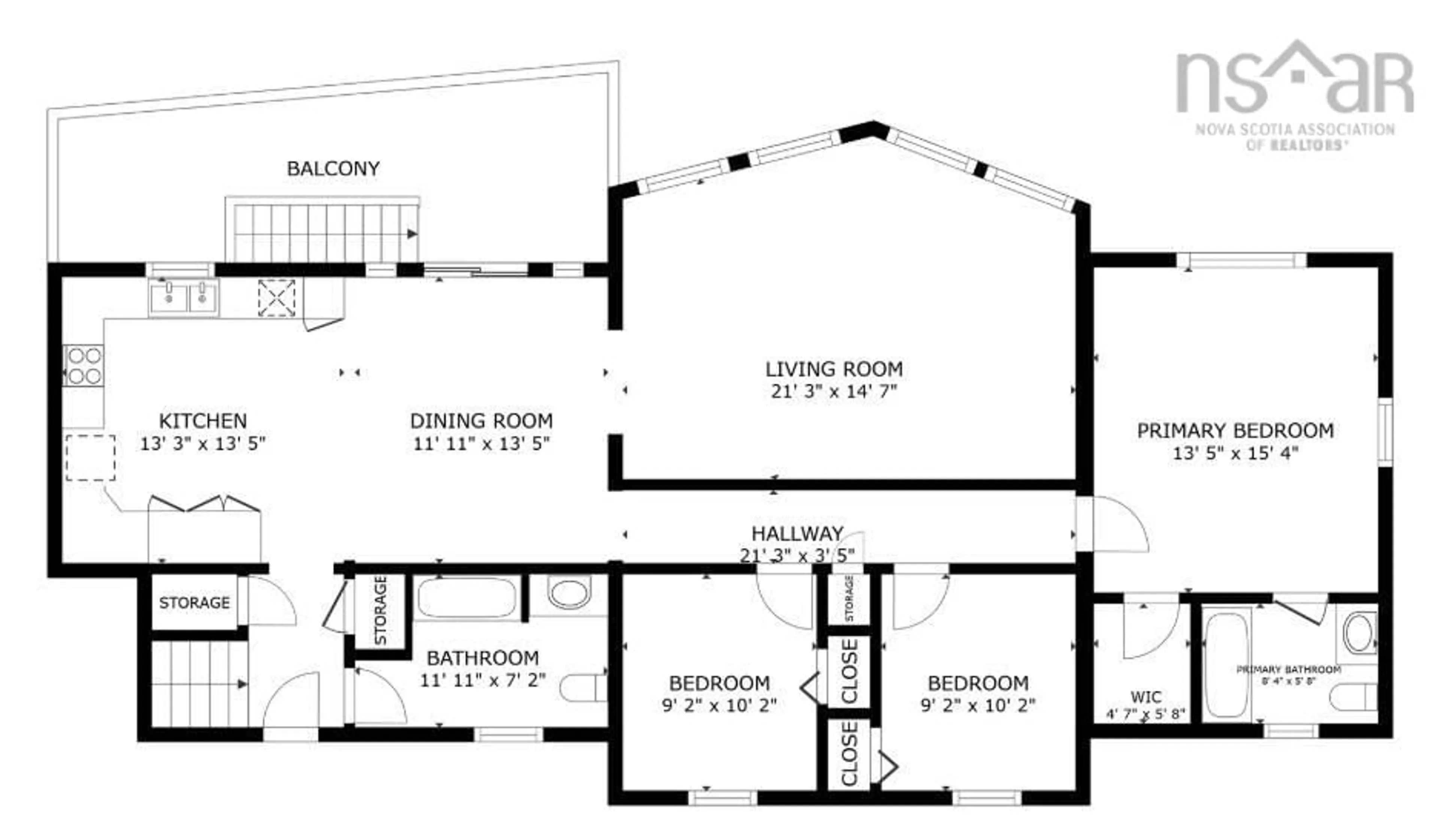 Floor plan for 4038 Highway 2, Fletchers Lake Nova Scotia B2T 1A3