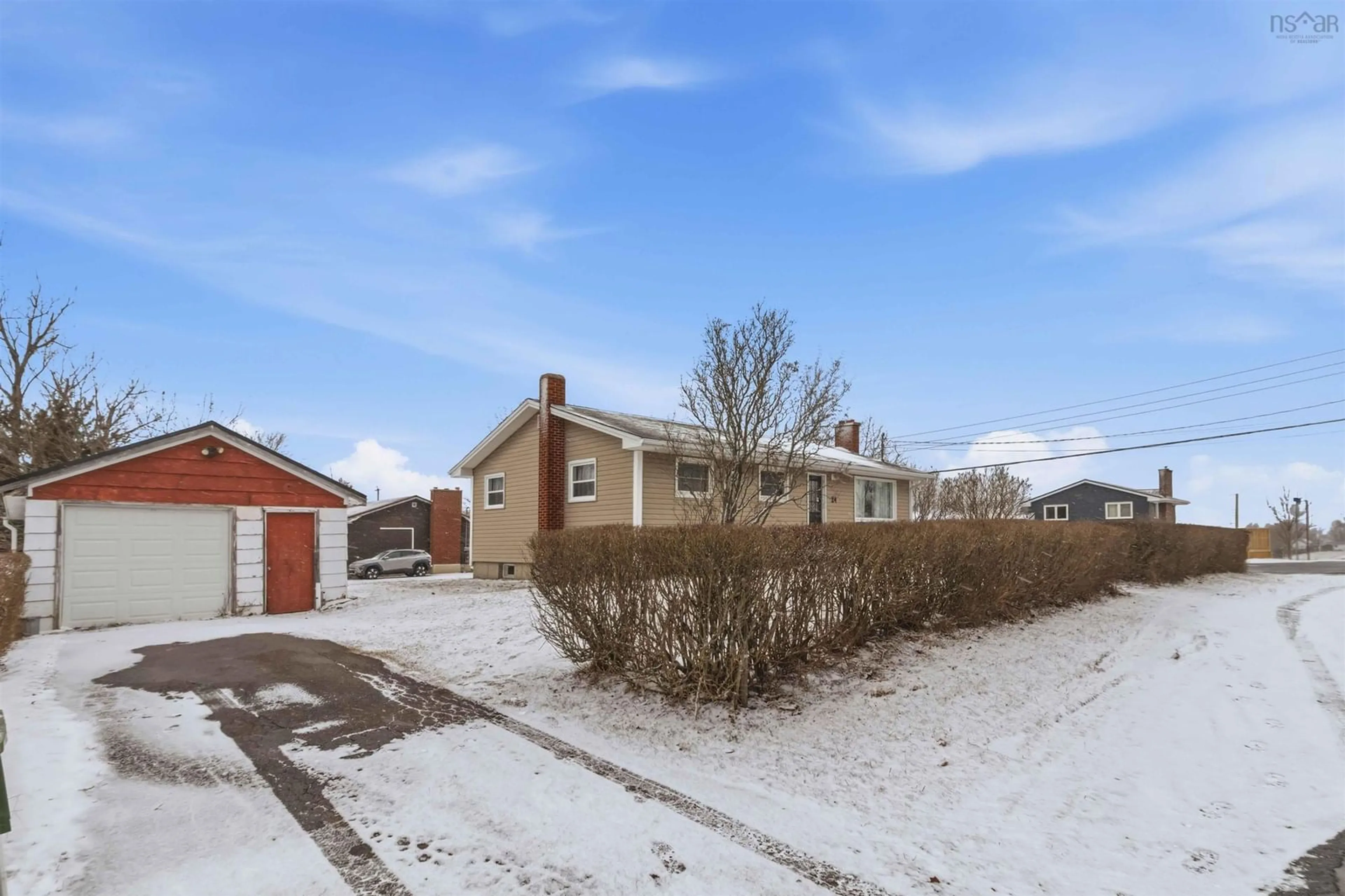 A pic from outside/outdoor area/front of a property/back of a property/a pic from drone, street for 24 Tower Rd, Stewiacke Nova Scotia B0N 2J0