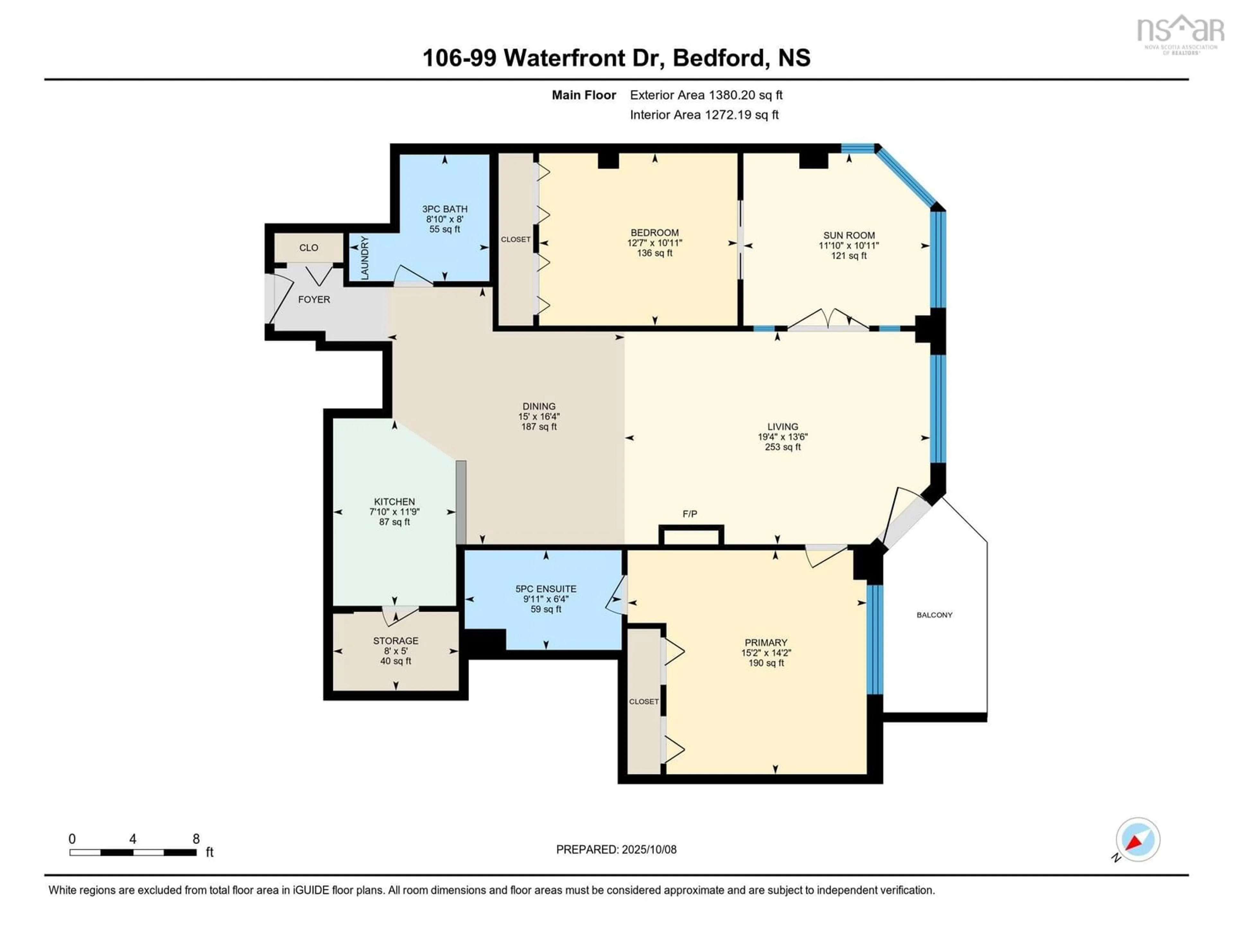 Floor plan for 99 Waterfront Dr #106, Bedford Nova Scotia B4A 4K5