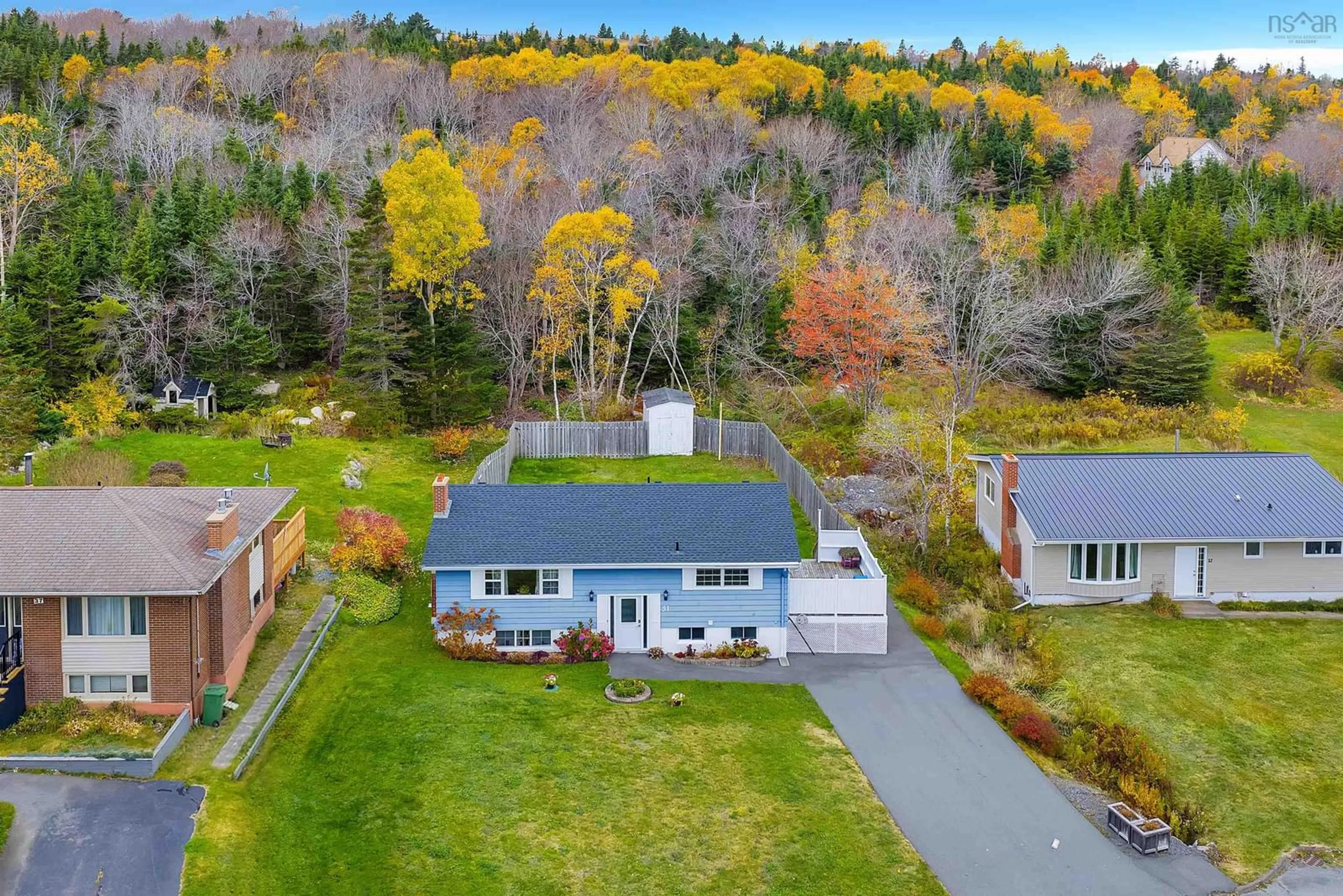 A pic from outside/outdoor area/front of a property/back of a property/a pic from drone, unknown for 31 Elaine Ave, Prospect Bay Nova Scotia B3T 1Z5
