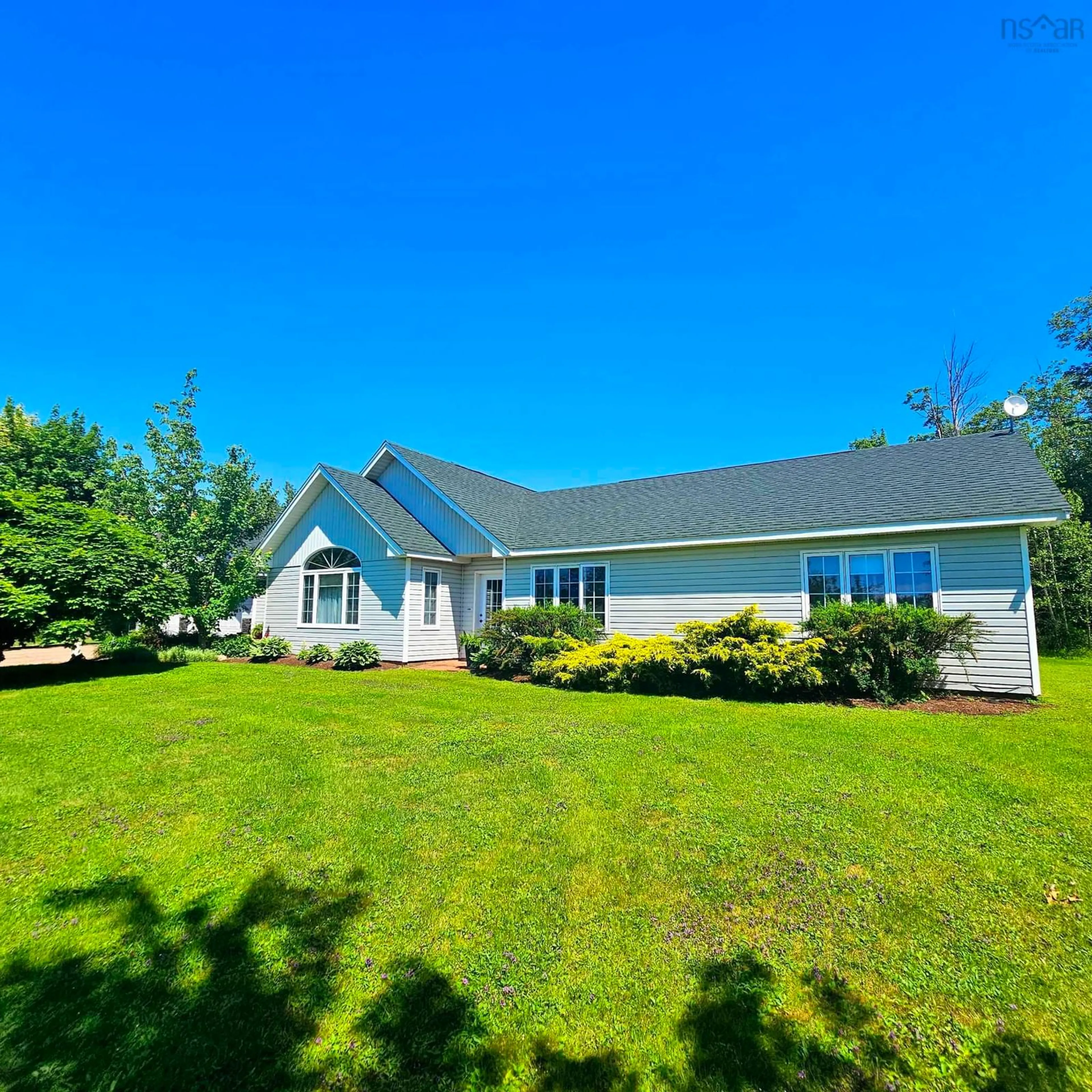 A pic from outside/outdoor area/front of a property/back of a property/a pic from drone, water/lake/river/ocean view for 1042 Pleasant Valley Rd, Pleasant Valley Nova Scotia B0N 1C0