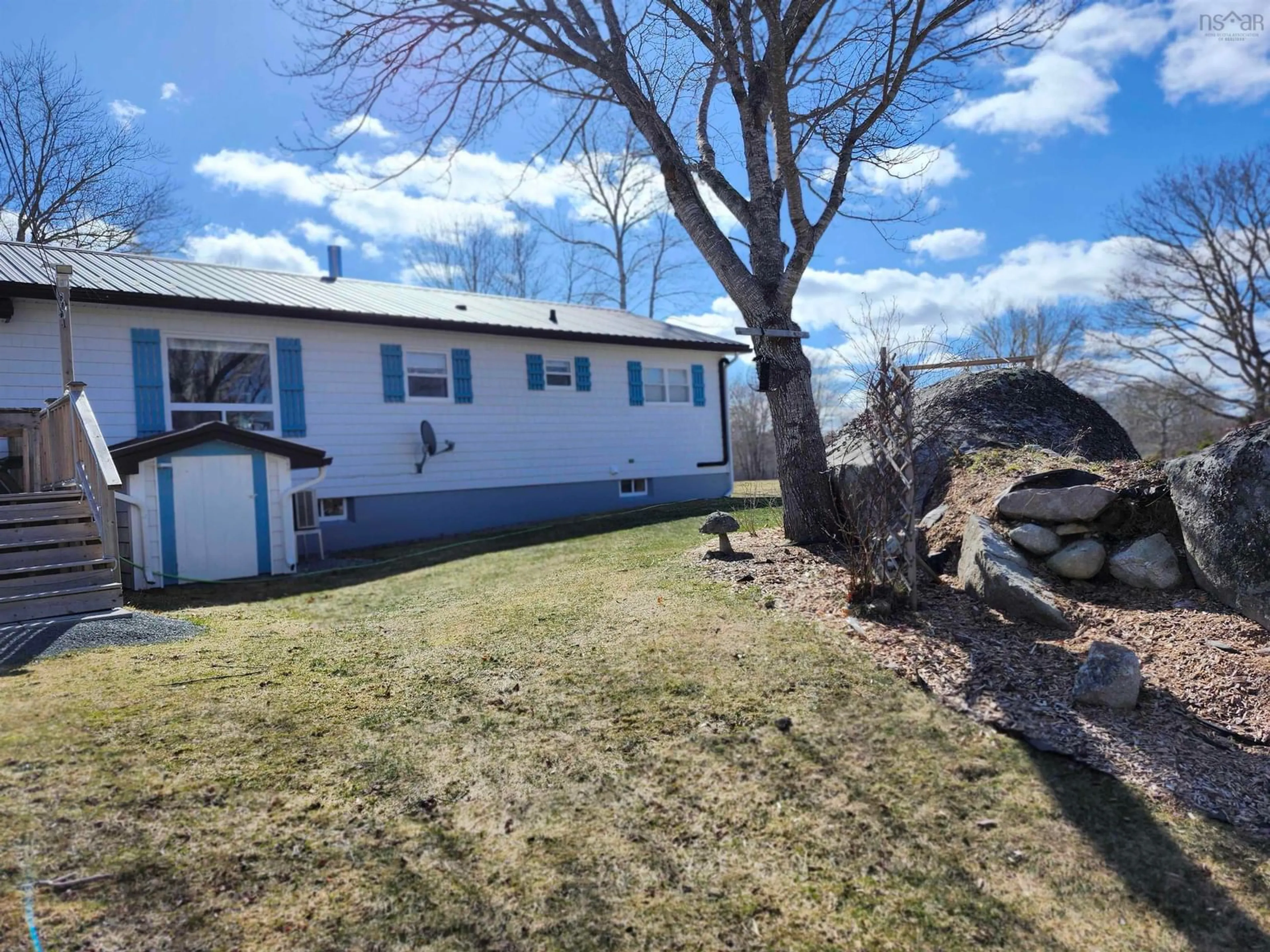 A pic from outside/outdoor area/front of a property/back of a property/a pic from drone, water/lake/river/ocean view for 880 Hwy 3, Birchtown Nova Scotia B0T 1W0