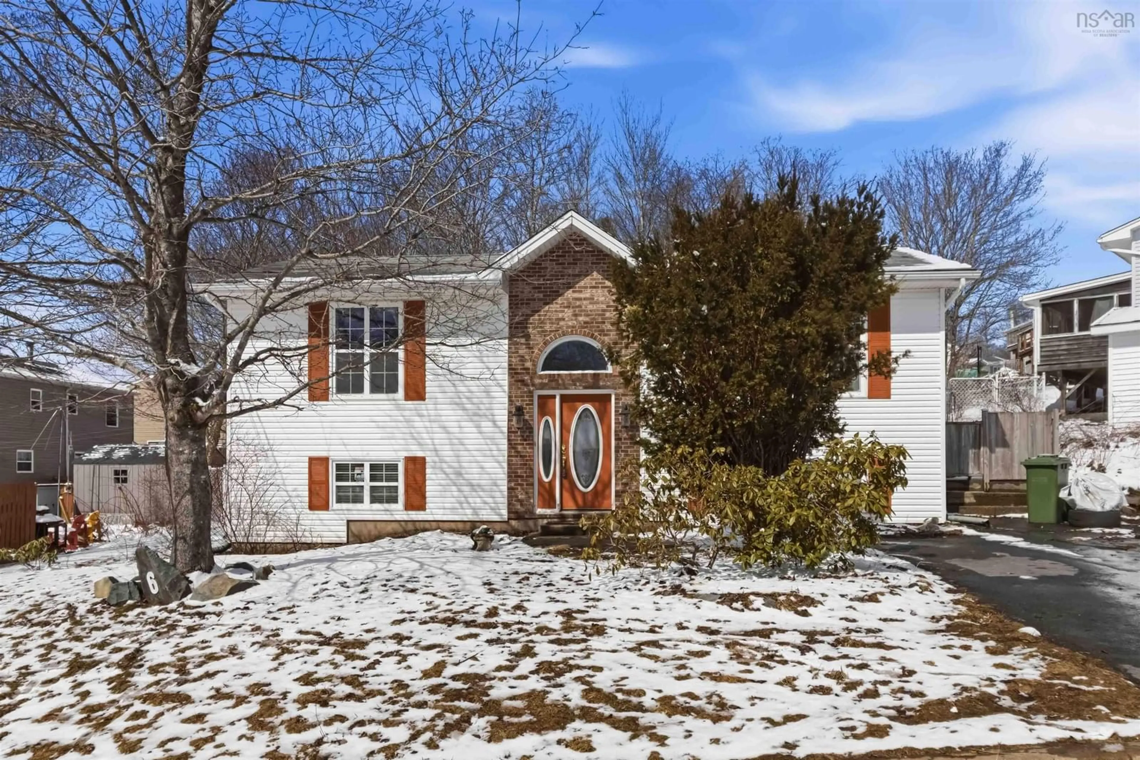 Home with brick exterior material, street for 6 Rothsay Crt, Lower Sackville Nova Scotia B4C 3W6