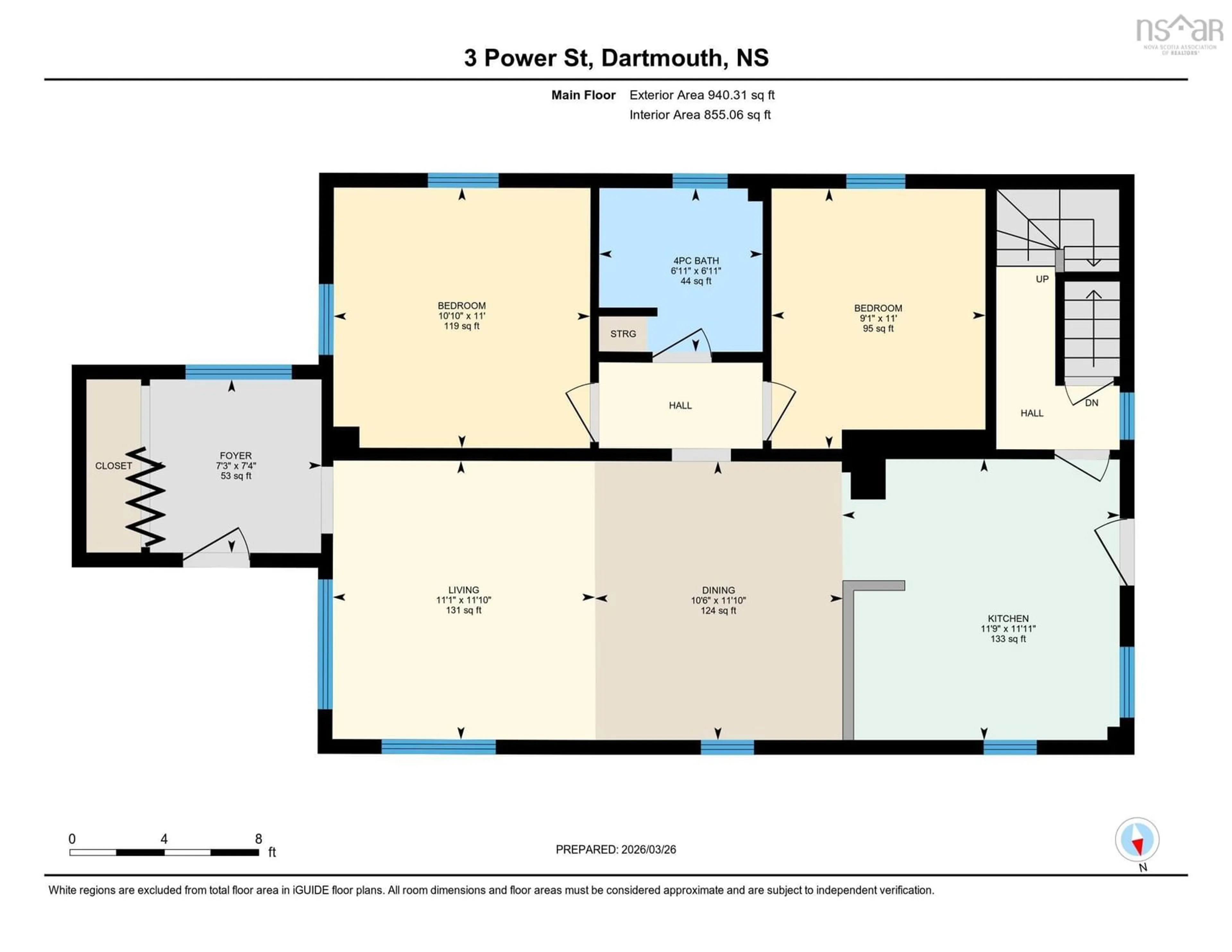 Floor plan for 3 Power St, Dartmouth Nova Scotia B2W 1M3
